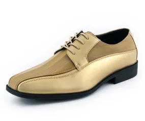 179 Gold Men’s Patent Leather Derby Shoes 179Gold