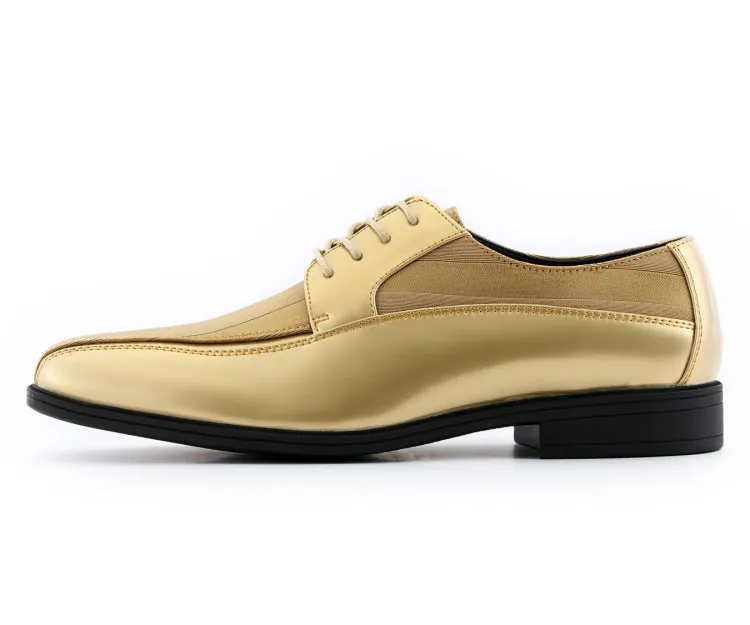 179 Gold Men’s Patent Leather Derby Shoes 179Gold