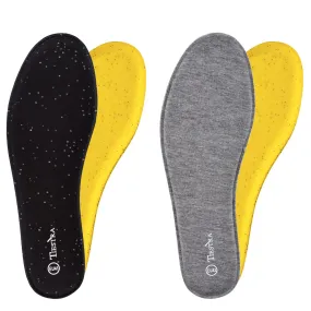2 Pair -Shoe Inserts for Mens Memory Foam Insoles,Replacement Insoles for Work Boots Running Shoes, Cushion Shock Absorbing for Foot Pain Relief, Comfort Breathable Inner Soles 44EU,US11 Men: EU 44/US 11 Black grey(2 Pairs)