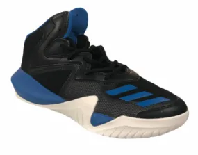 Adidas Big Kid's Crazy Team Basketball Athletic Shoes Black Blue Size 7