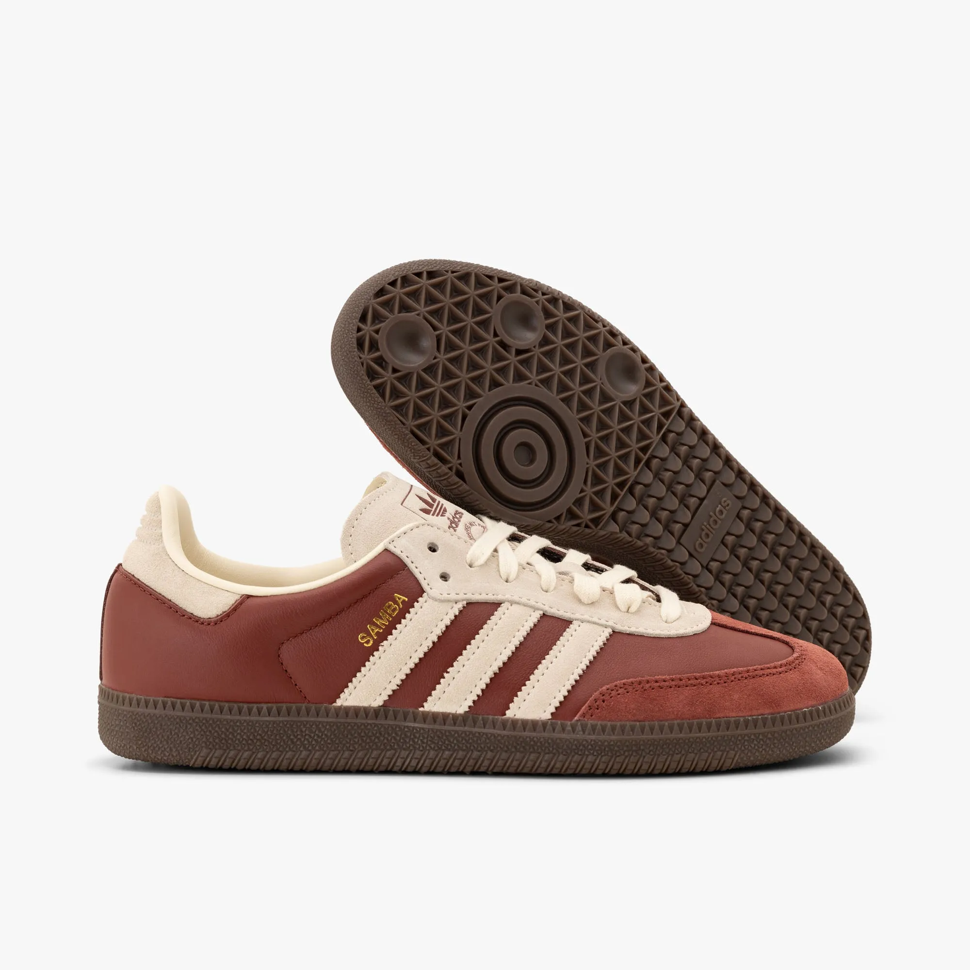 adidas Originals Samba OG Preloved Ruby / Cream White - Gum