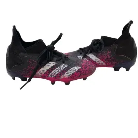 Adidas Predator Pink, Blue, Black Soccer Cleats - Size 1 Big Kid