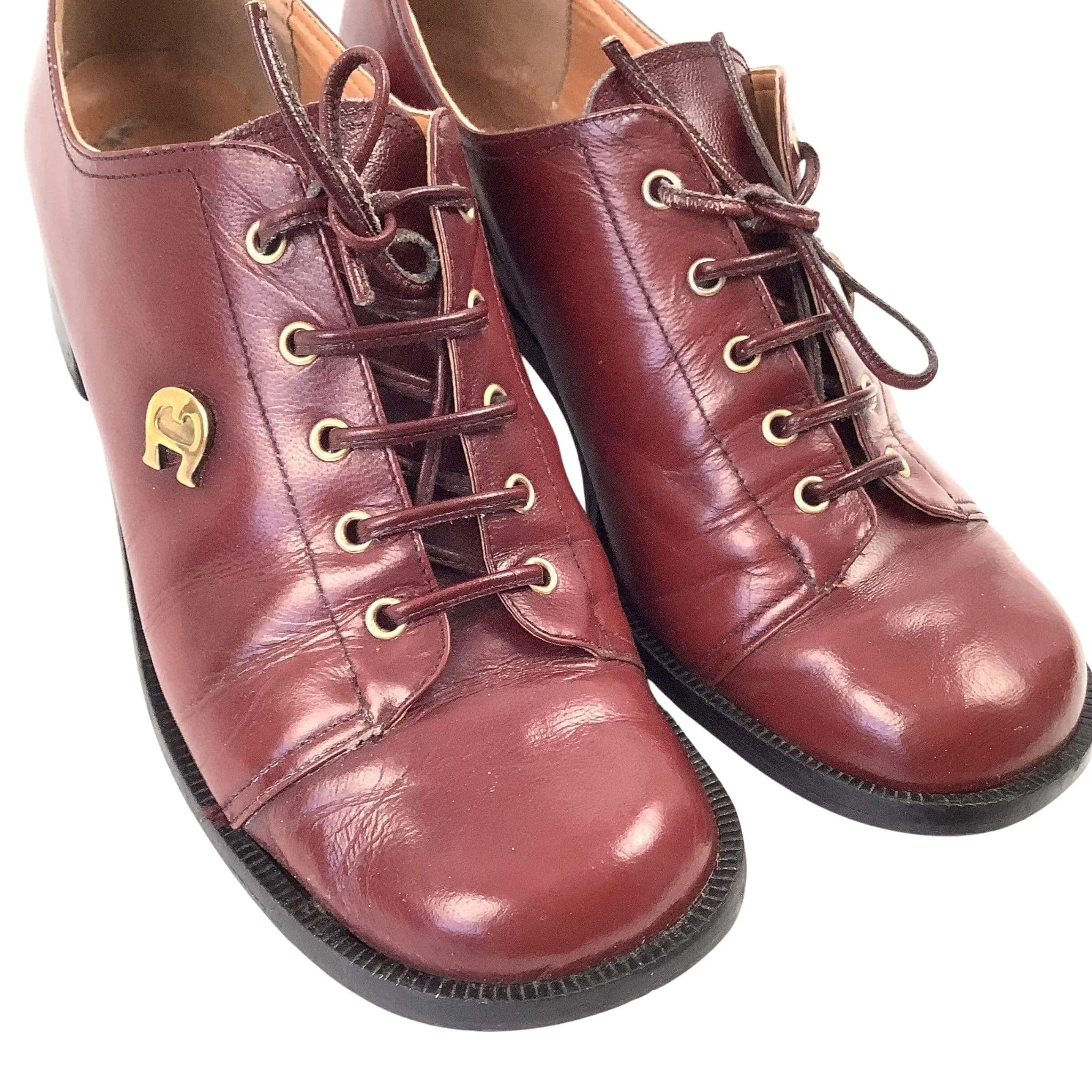 Aigner Logo Oxford Shoes