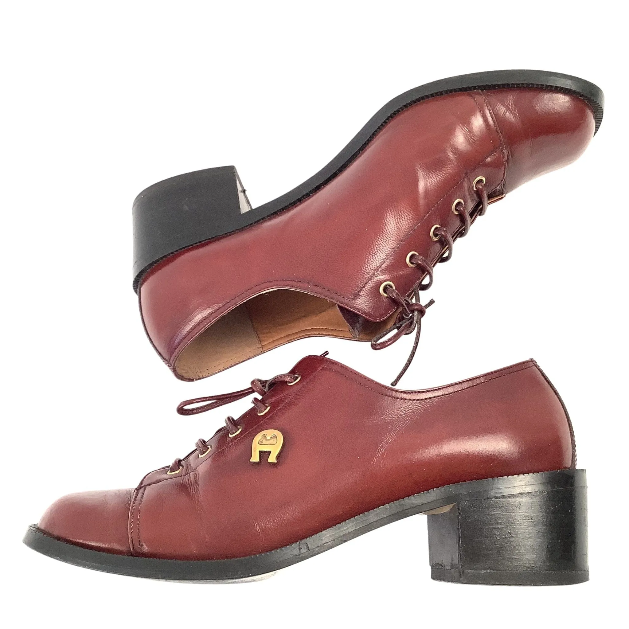 Aigner Logo Oxford Shoes
