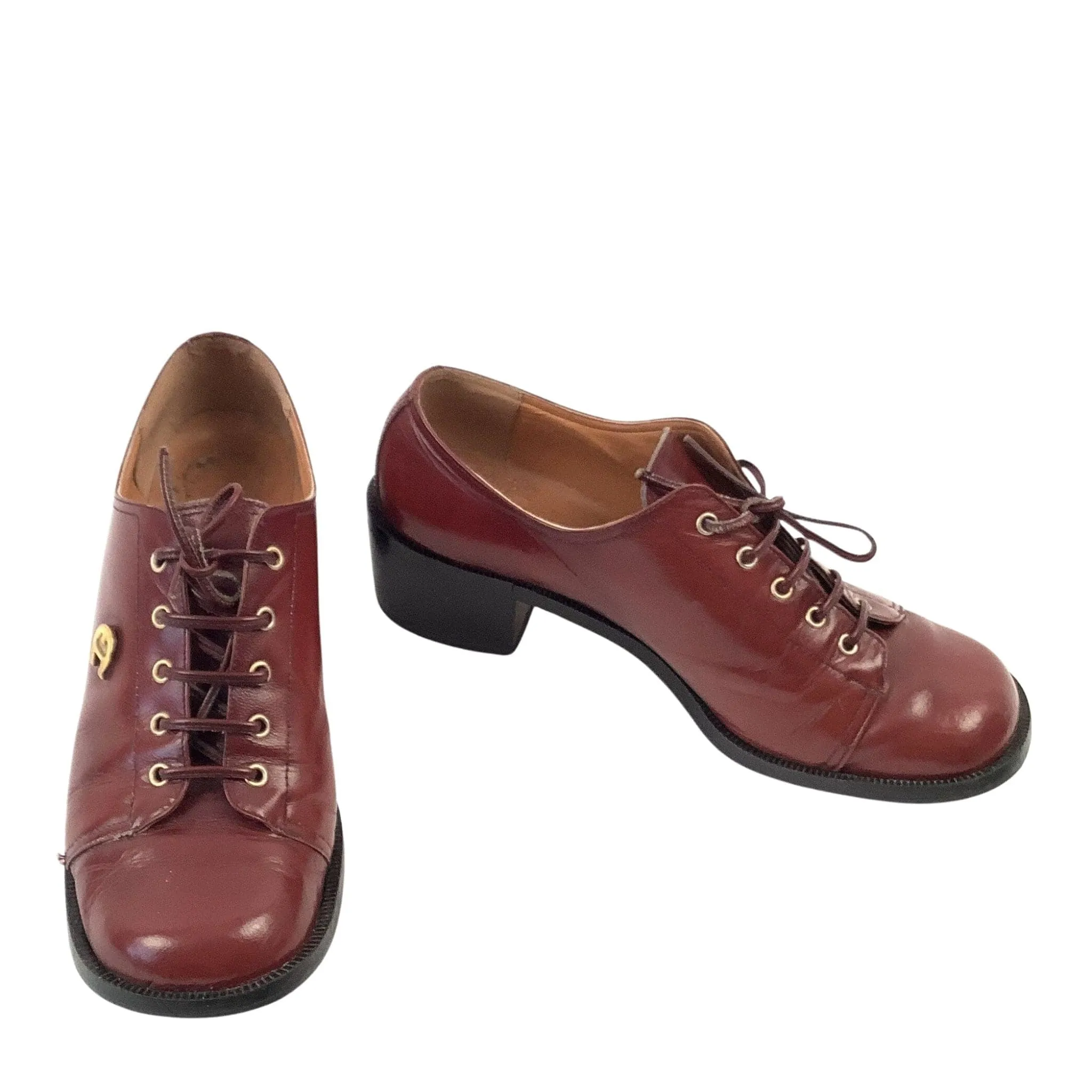Aigner Logo Oxford Shoes