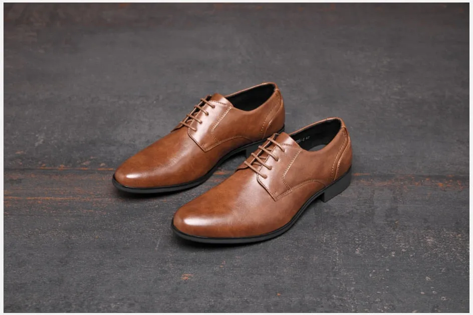 Angelo Ricci™ American Leather Business Oxford Shoes
