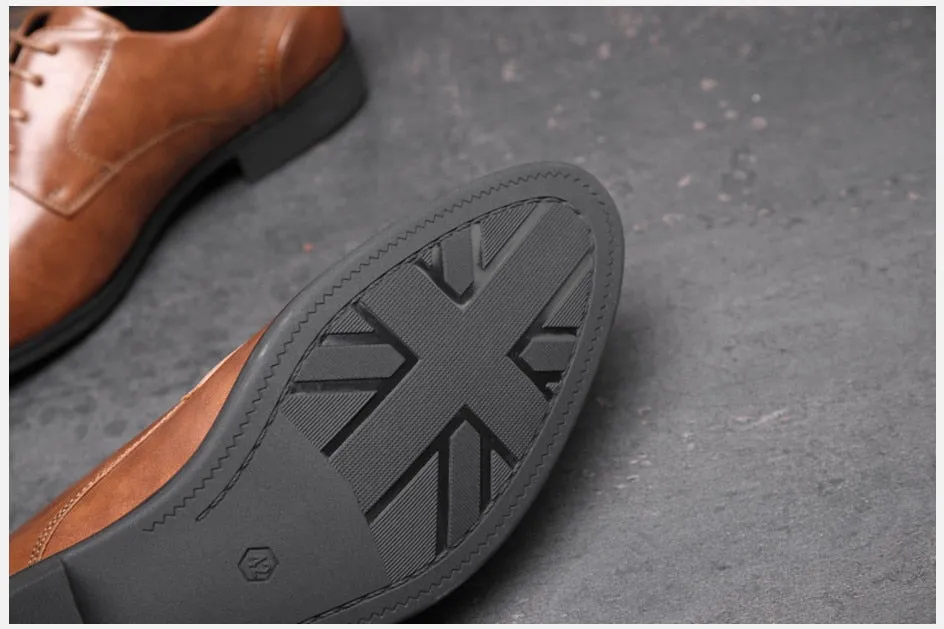 Angelo Ricci™ American Leather Business Oxford Shoes
