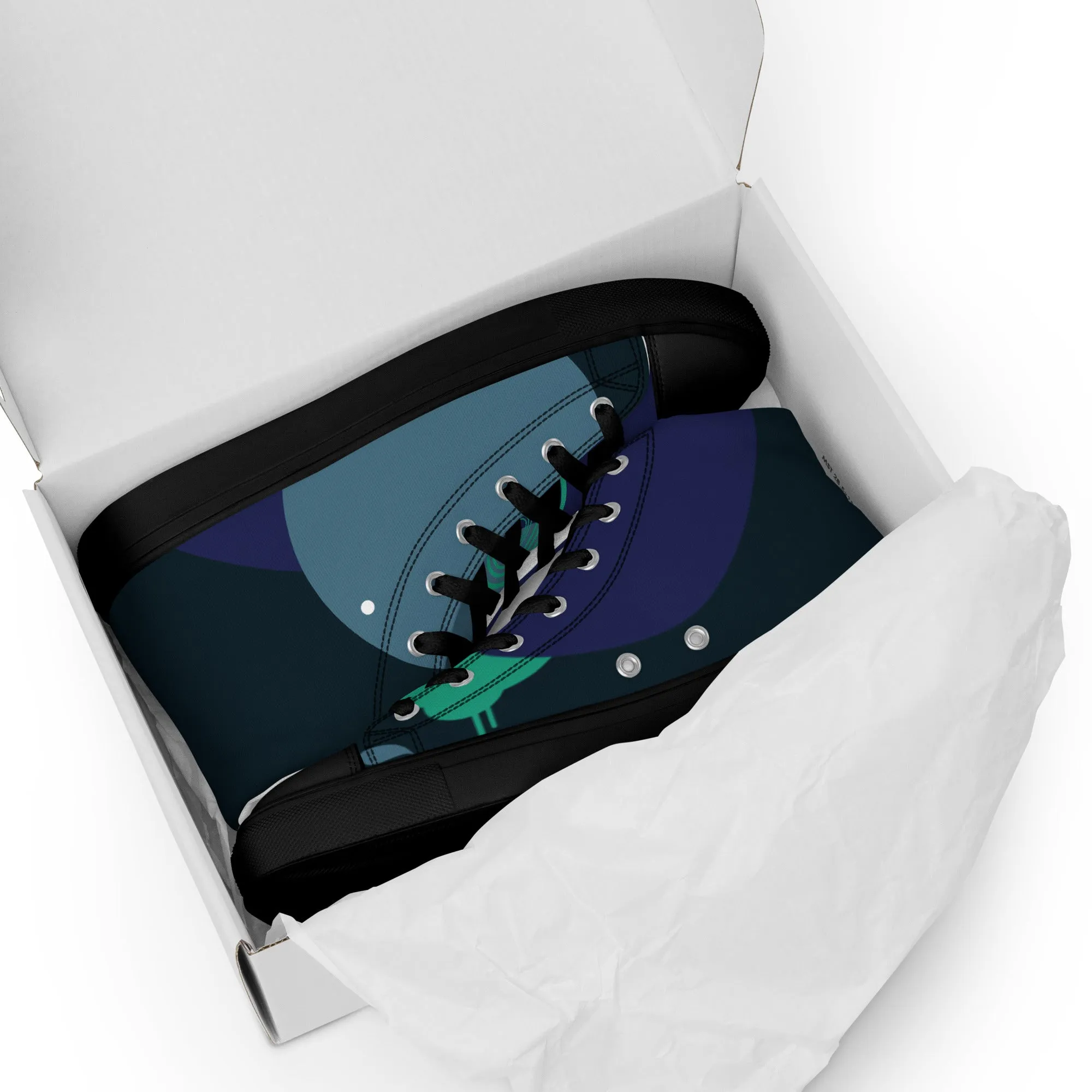 ARTIST Women’s High Top Canvas Shoes