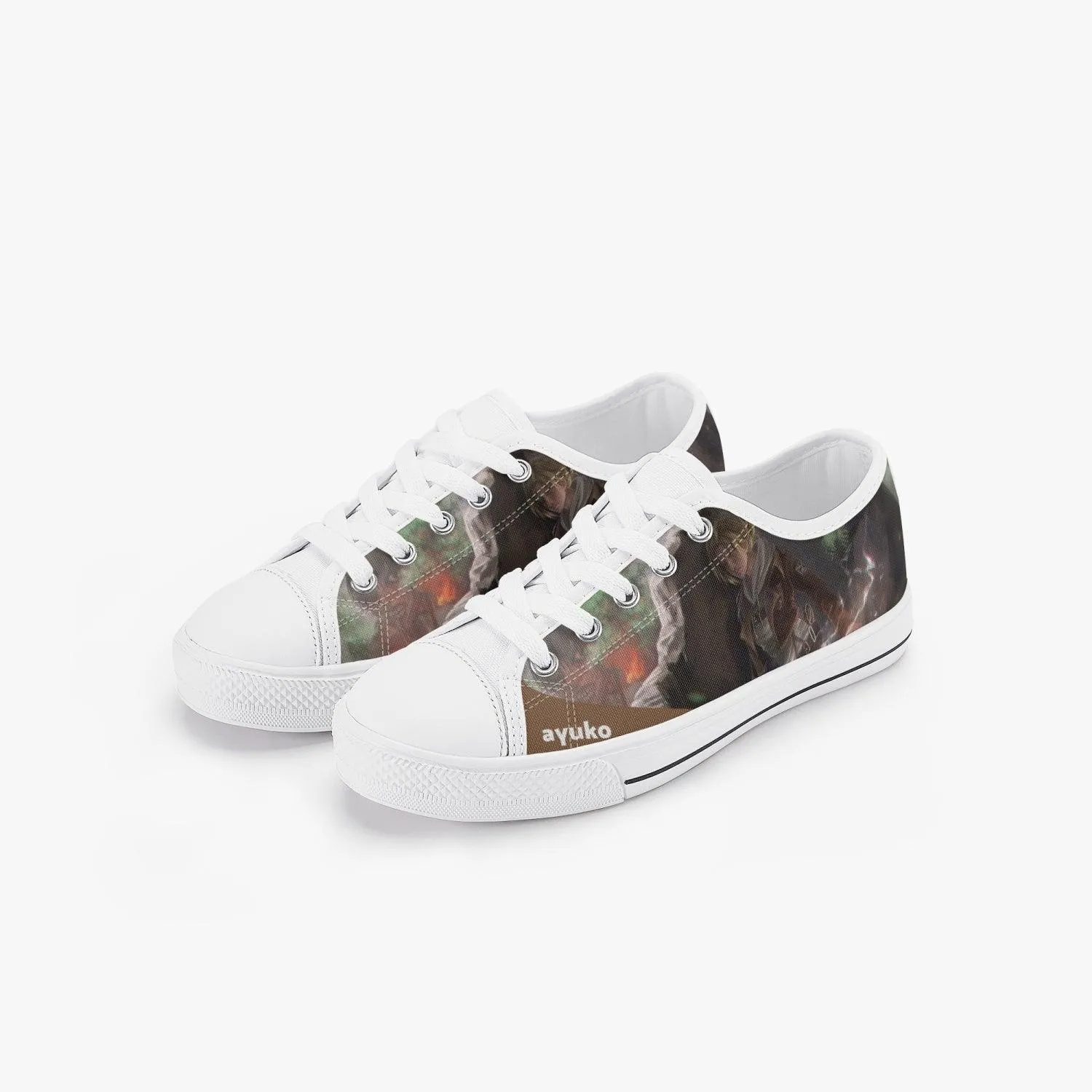 Attack On Titan Annie Leonheart Kids A-Star Low Anime Shoes