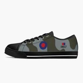 Avro Vulcan #607 Low Top Canvas Shoes