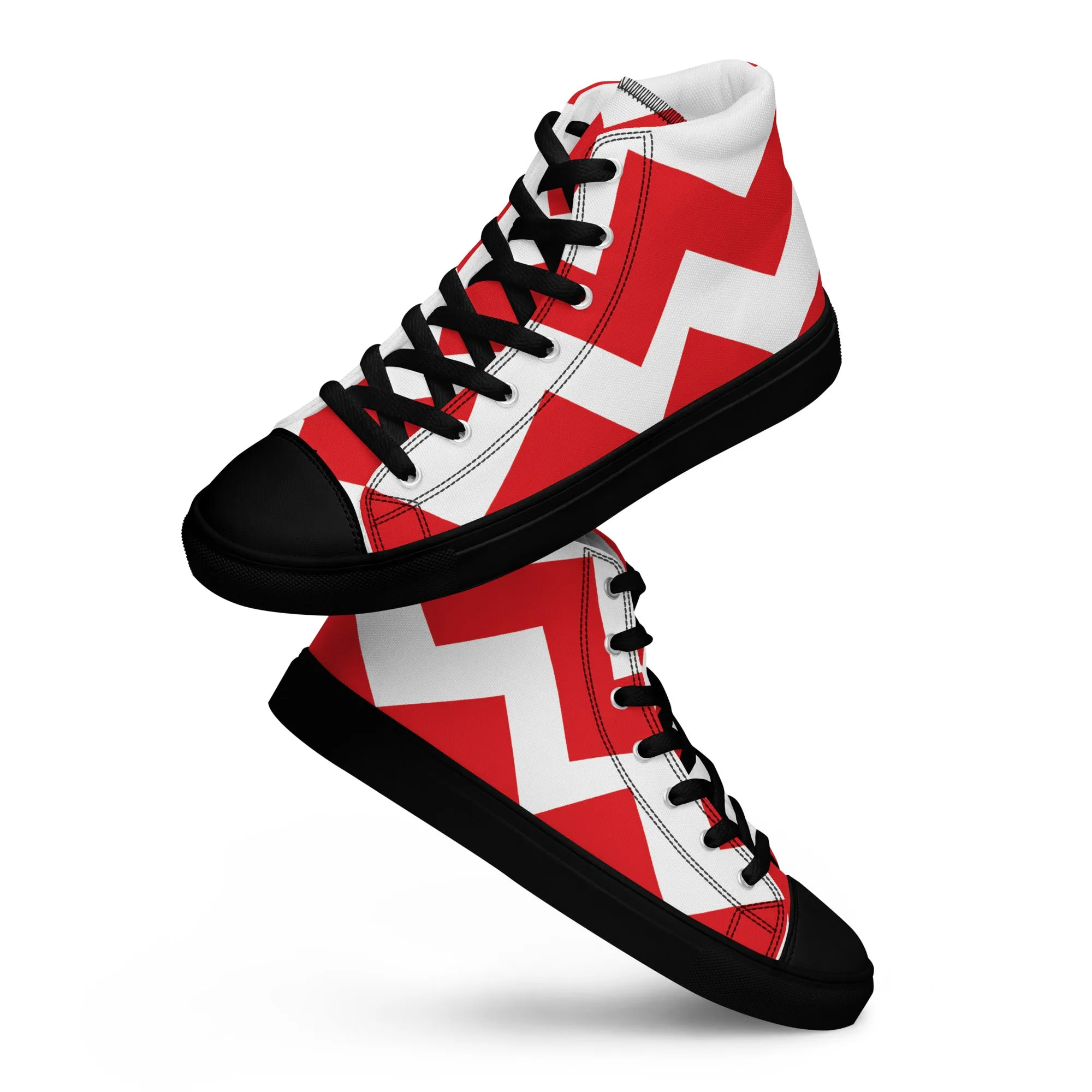 BE PATIENT Women’s High Top Canvas Shoes