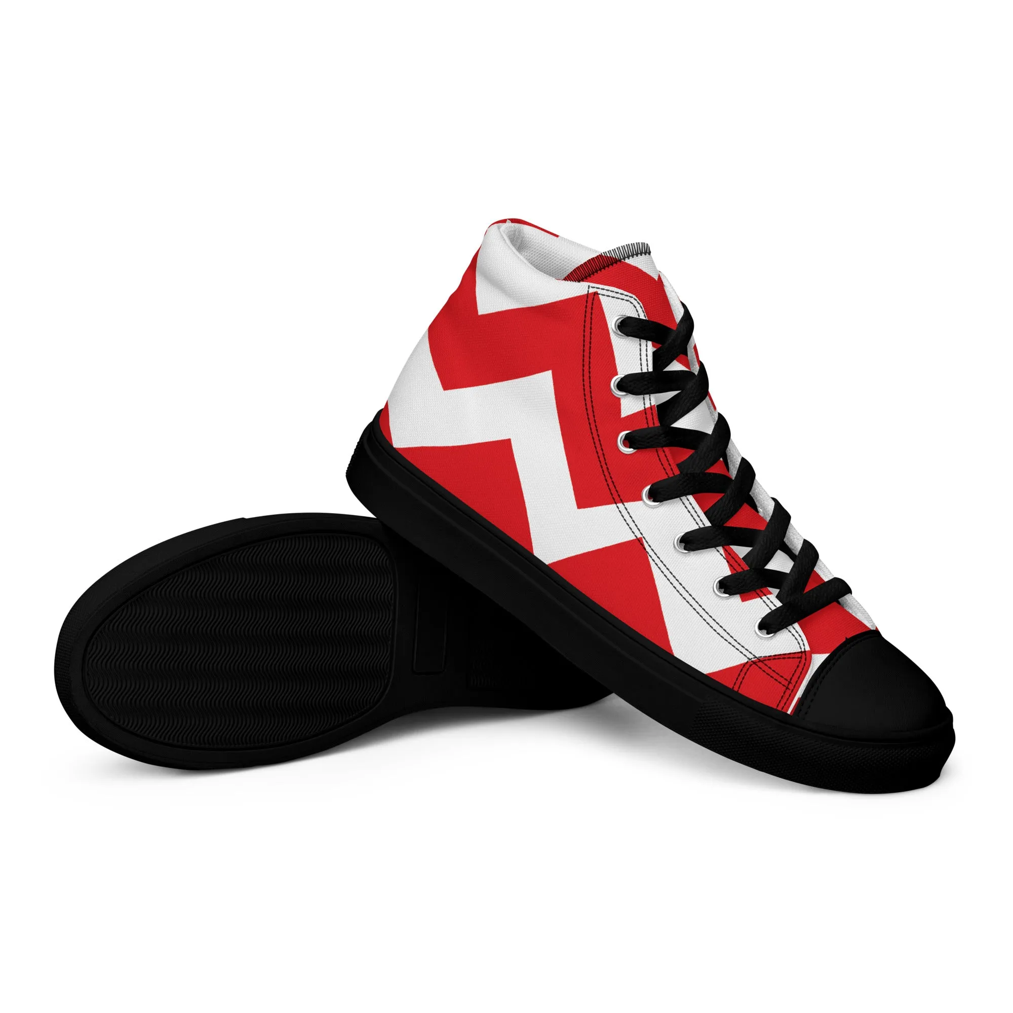 BE PATIENT Women’s High Top Canvas Shoes