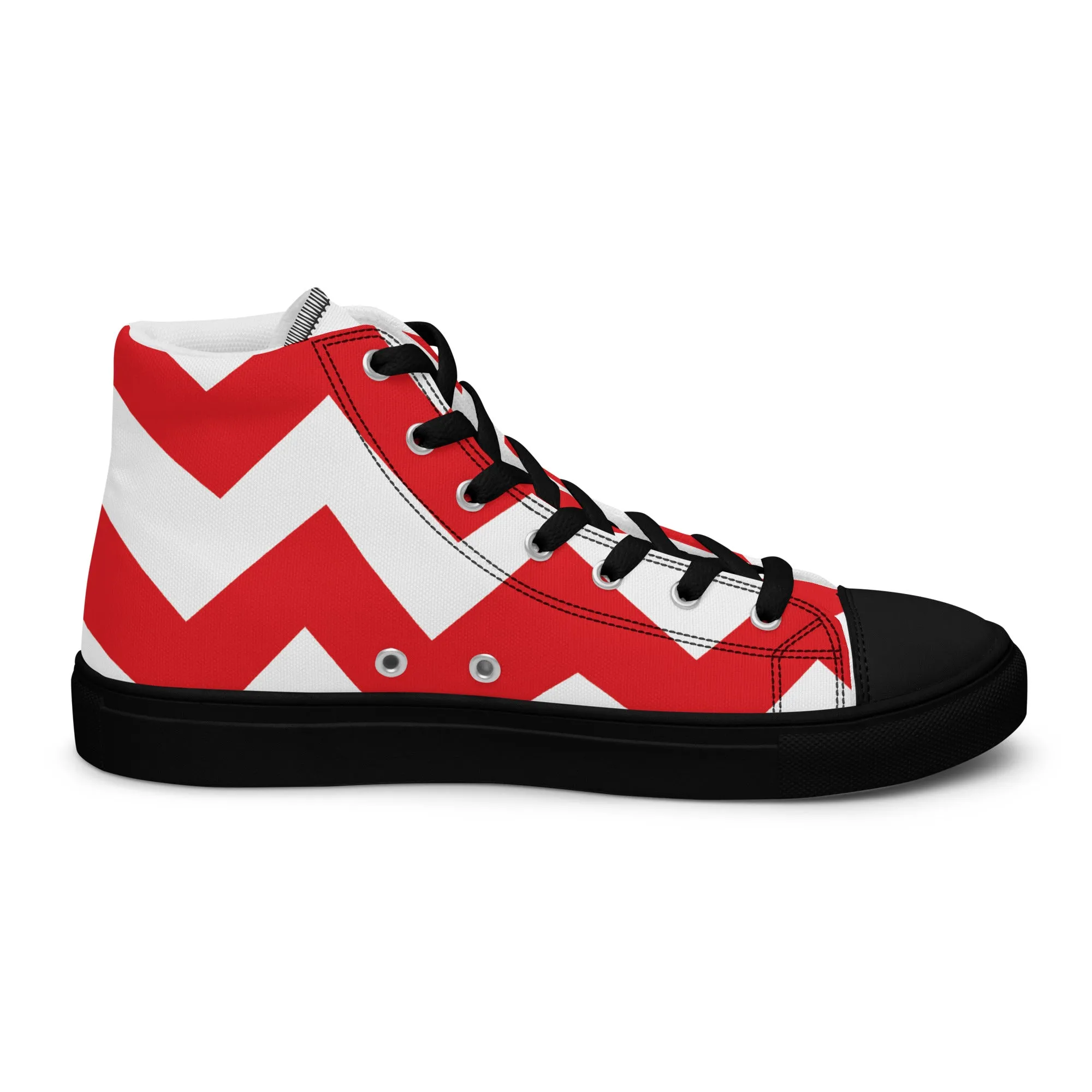 BE PATIENT Women’s High Top Canvas Shoes