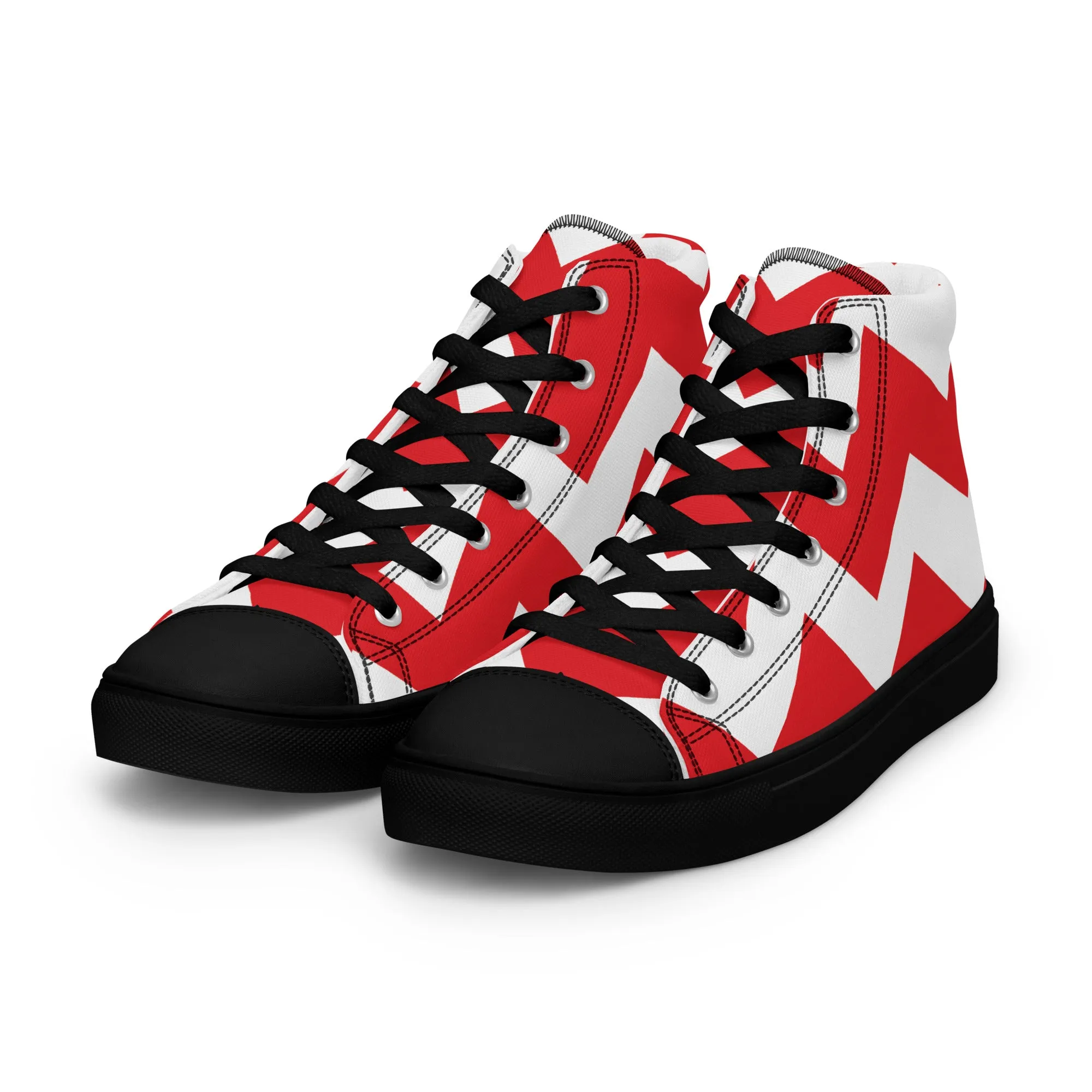 BE PATIENT Women’s High Top Canvas Shoes