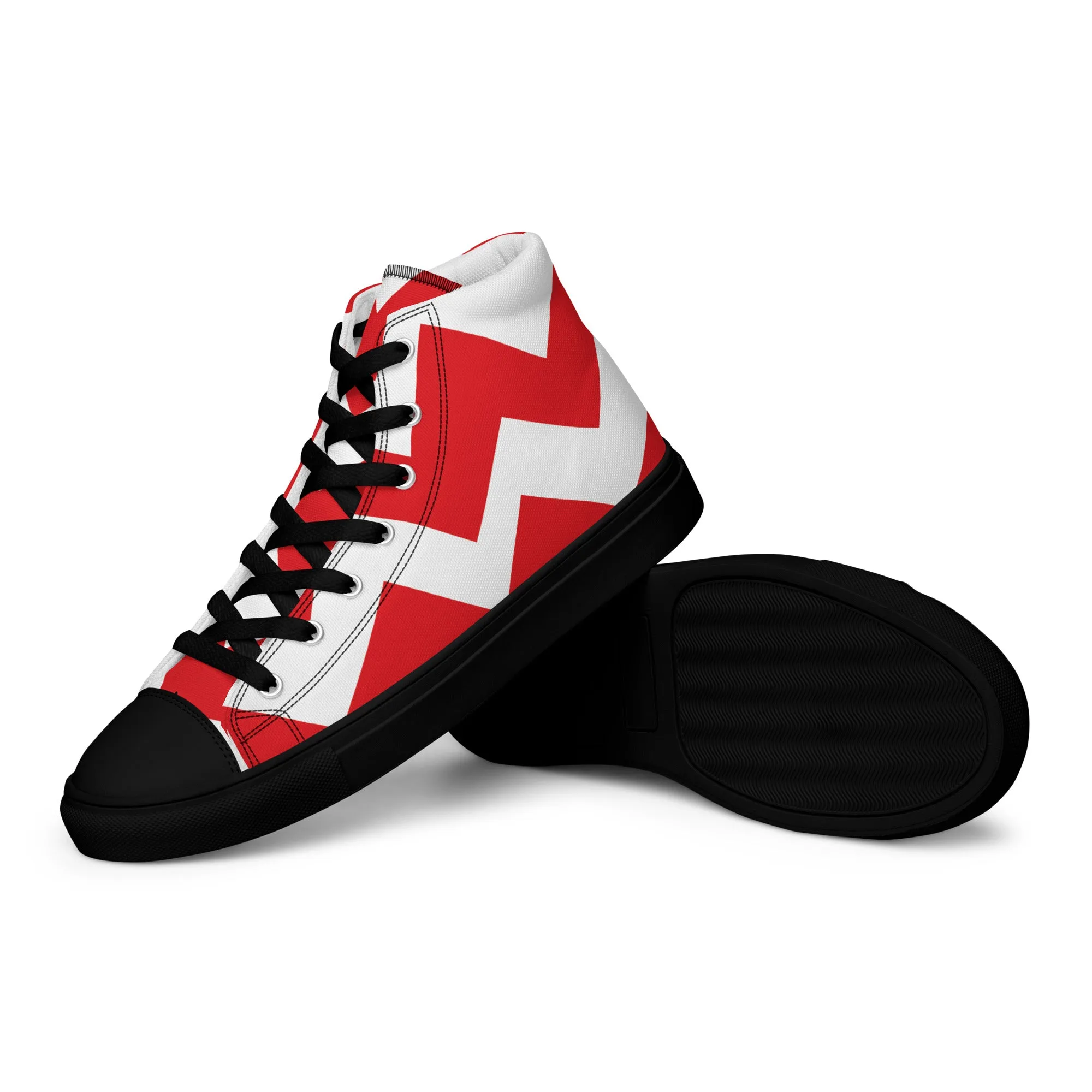 BE PATIENT Women’s High Top Canvas Shoes