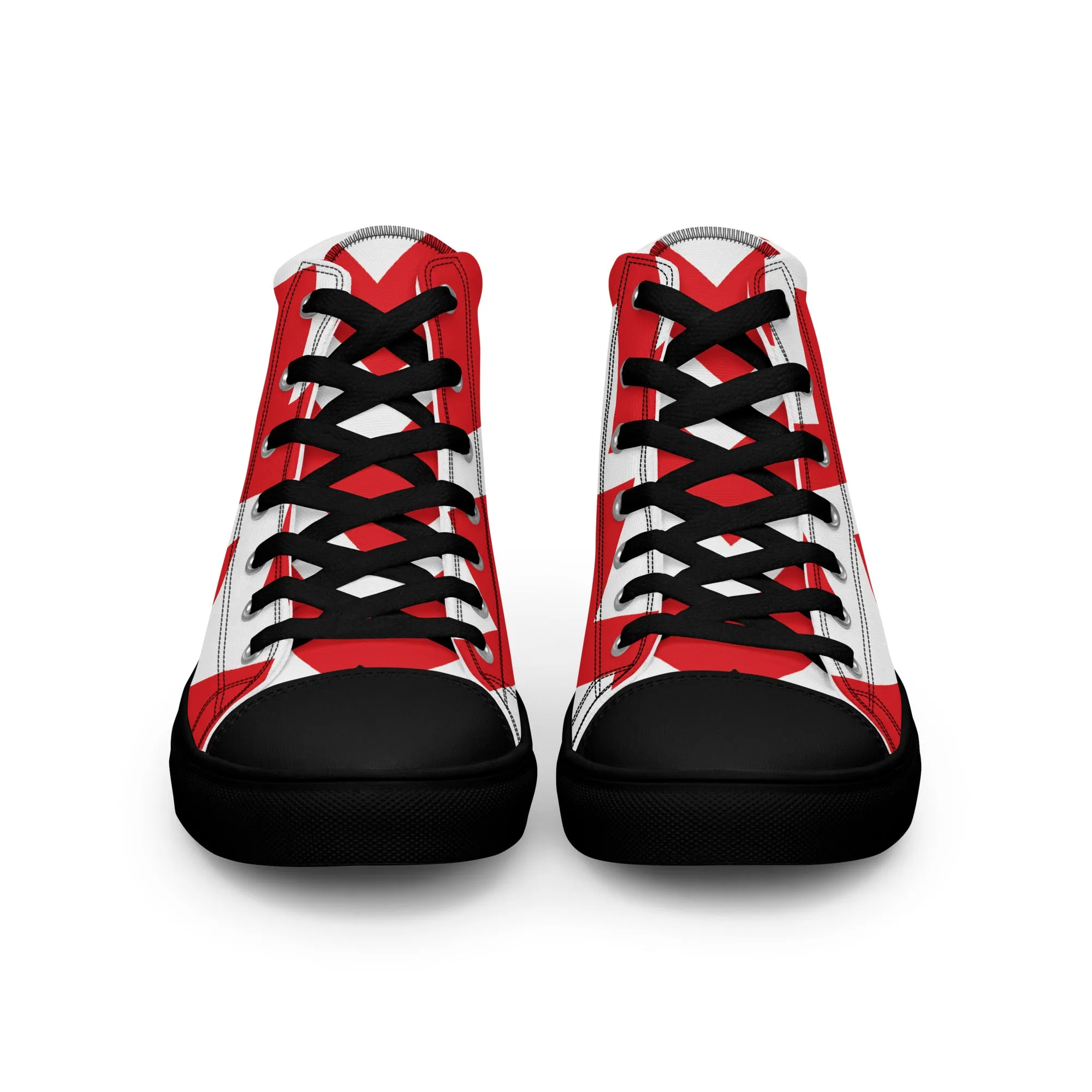 BE PATIENT Women’s High Top Canvas Shoes