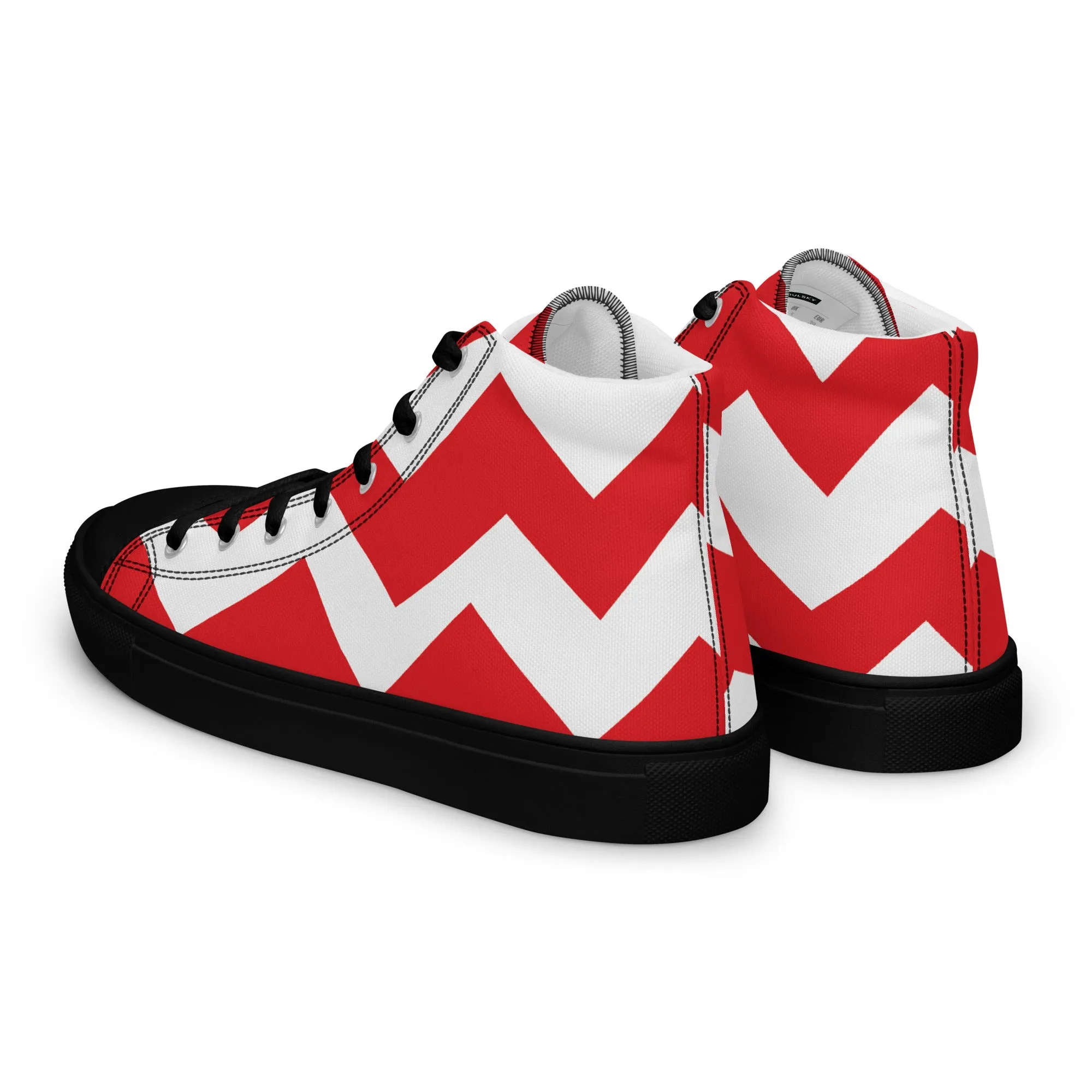 BE PATIENT Women’s High Top Canvas Shoes