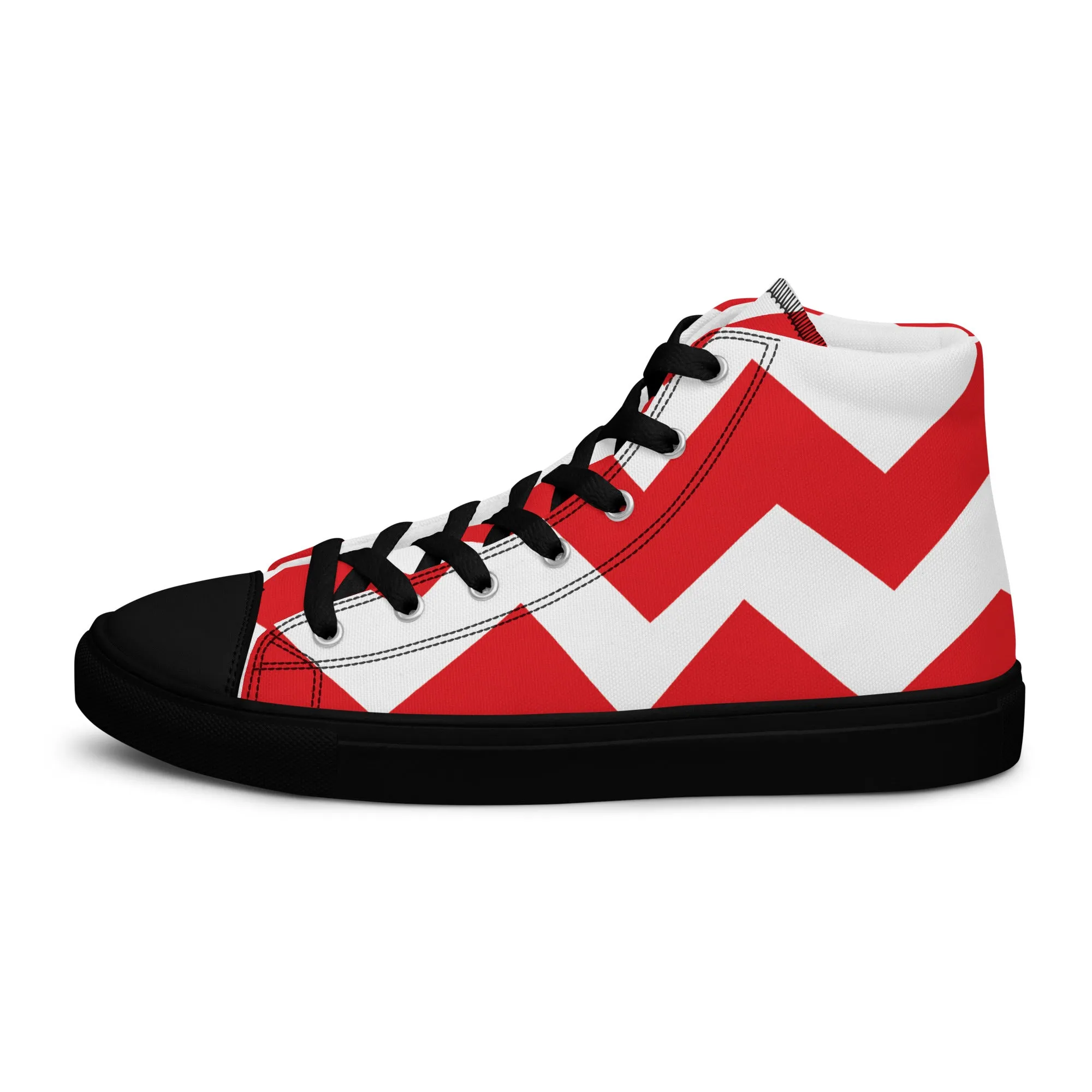 BE PATIENT Women’s High Top Canvas Shoes