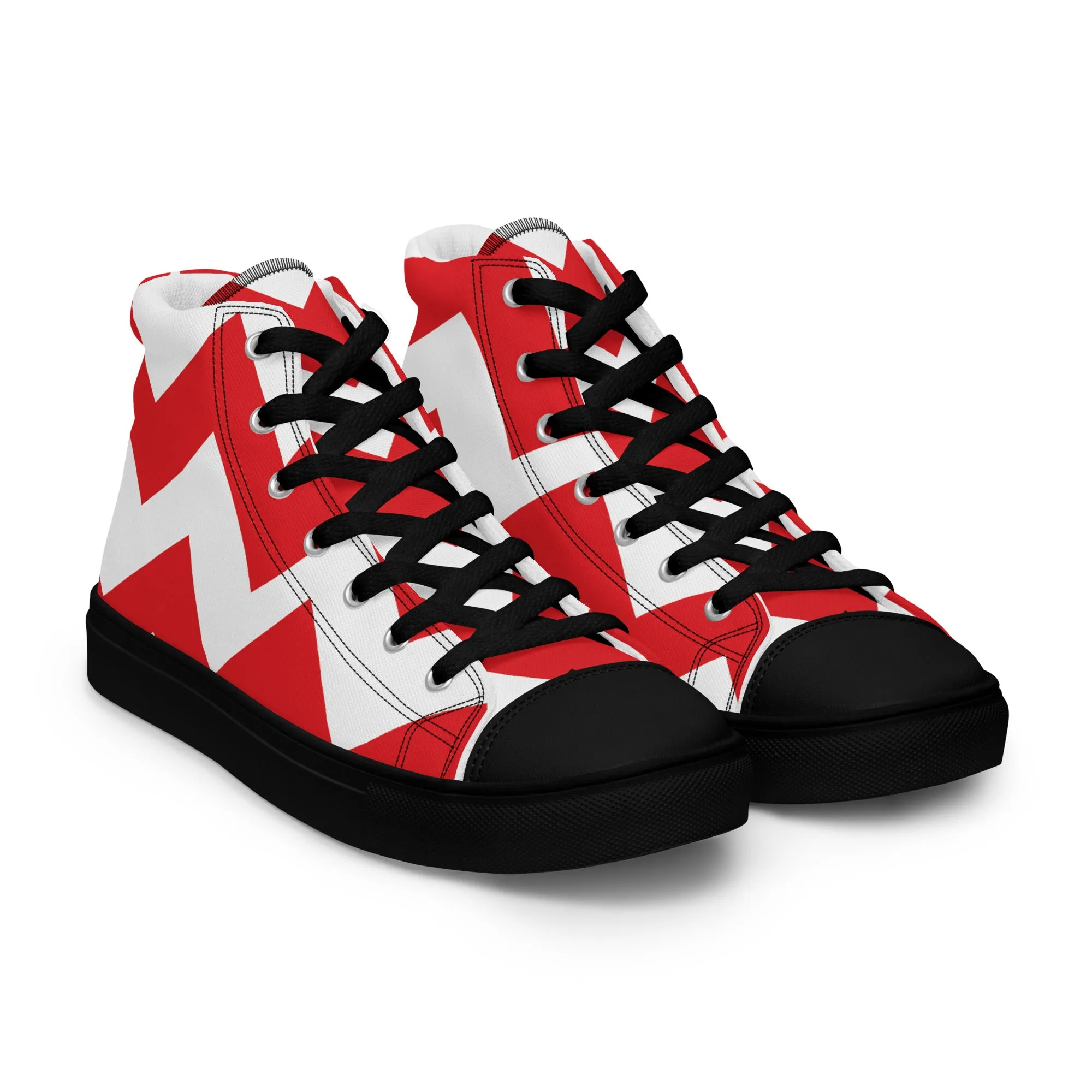 BE PATIENT Women’s High Top Canvas Shoes