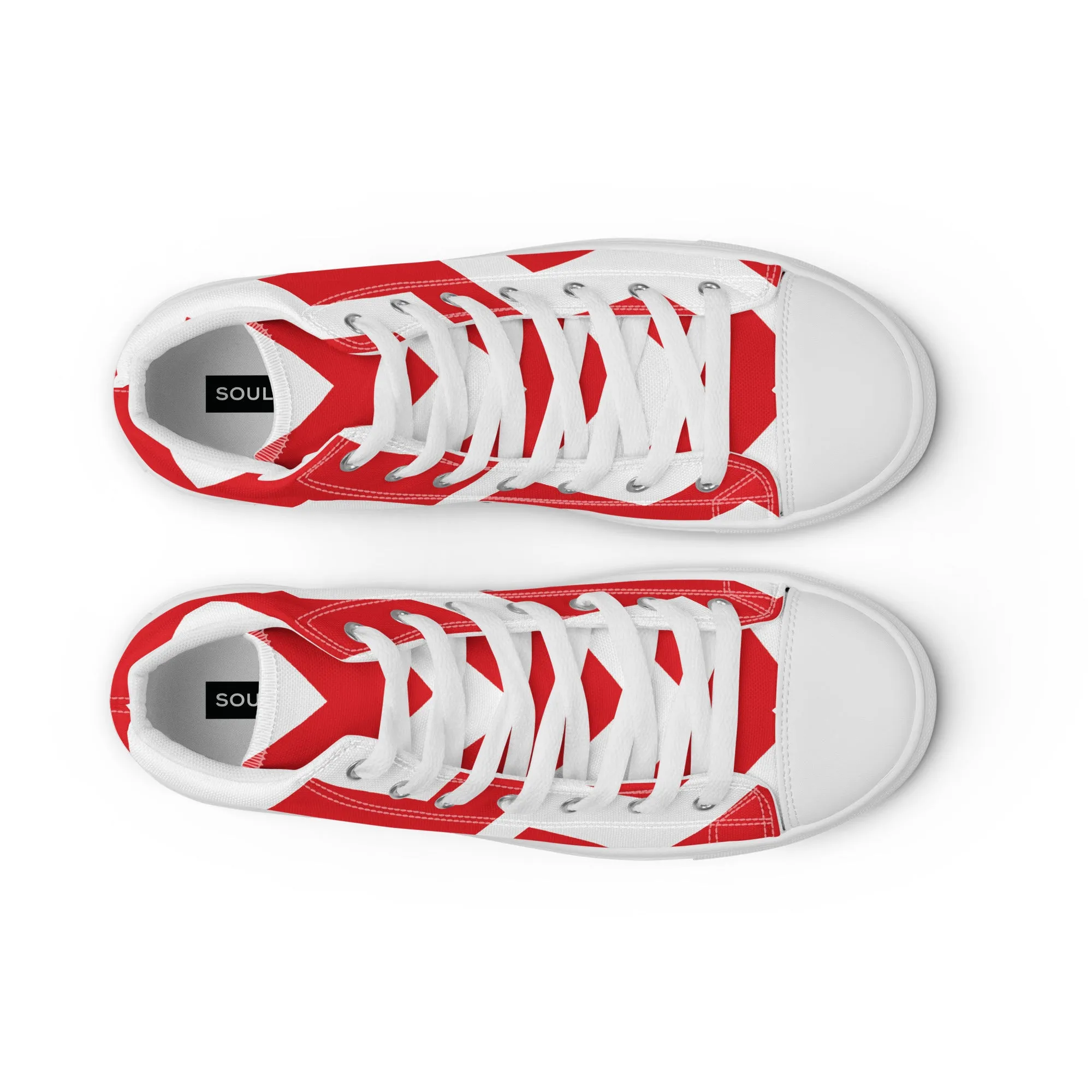 BE PATIENT Women’s High Top Canvas Shoes