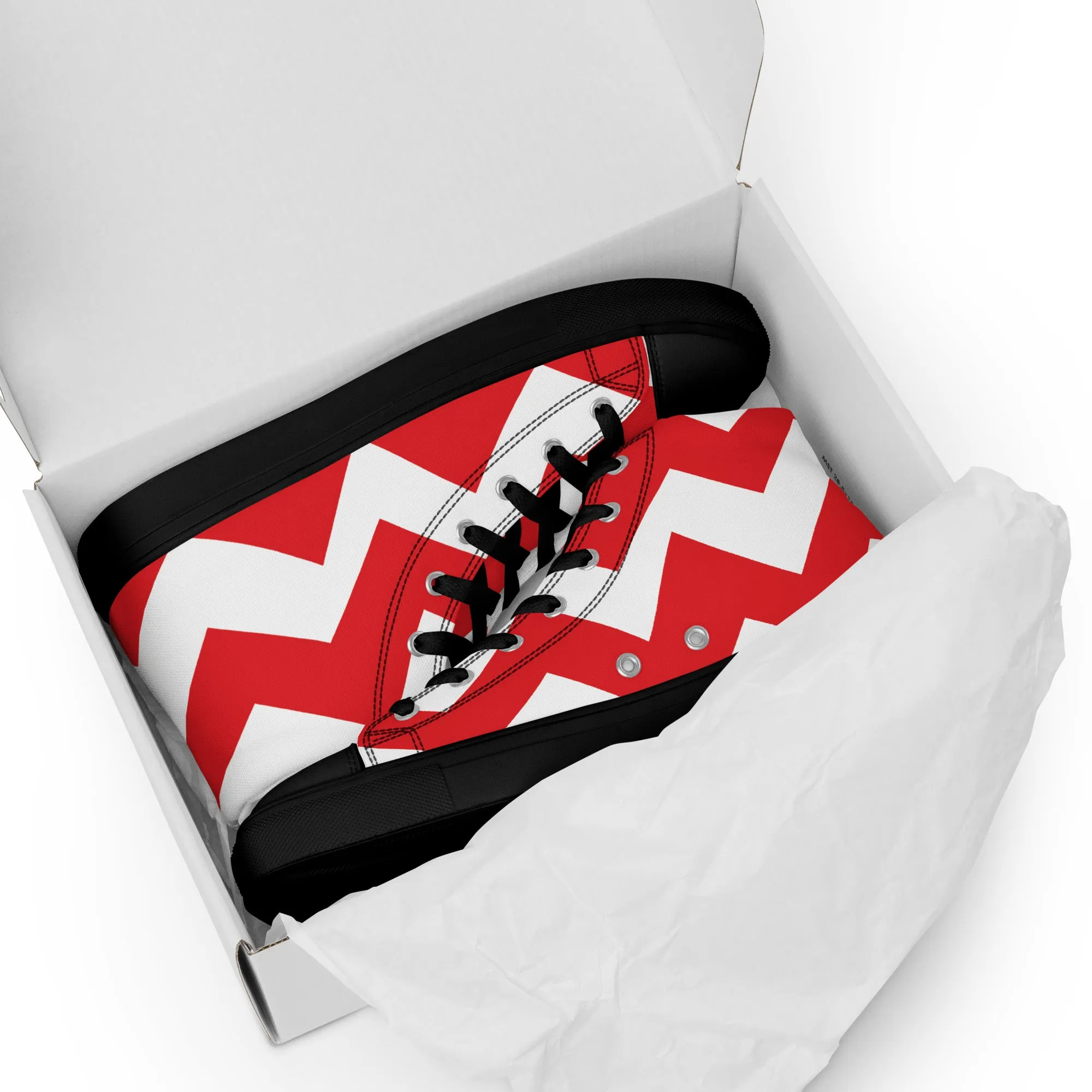 BE PATIENT Women’s High Top Canvas Shoes