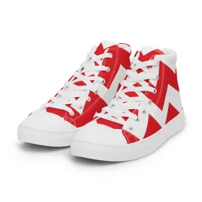 BE PATIENT Women’s High Top Canvas Shoes