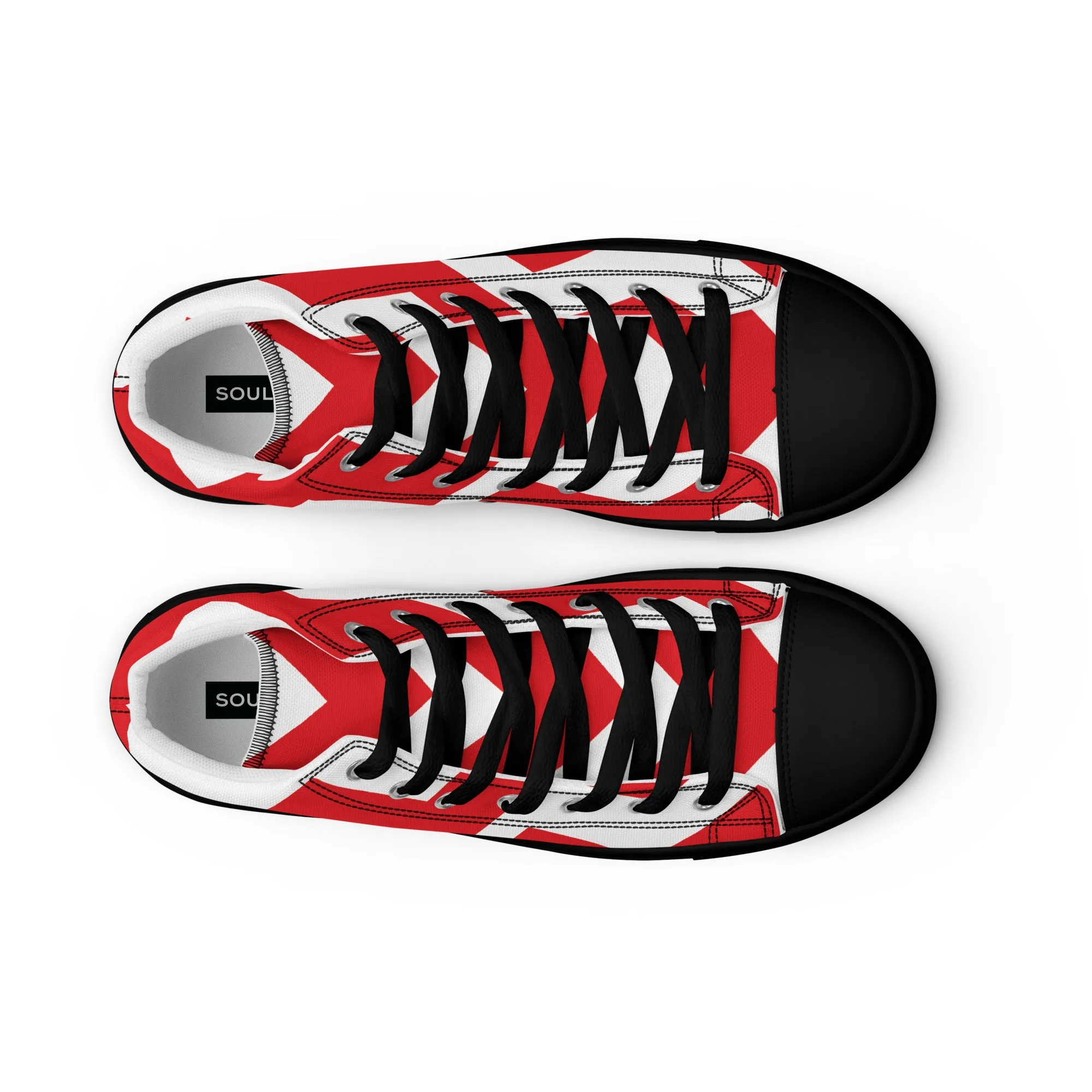 BE PATIENT Women’s High Top Canvas Shoes