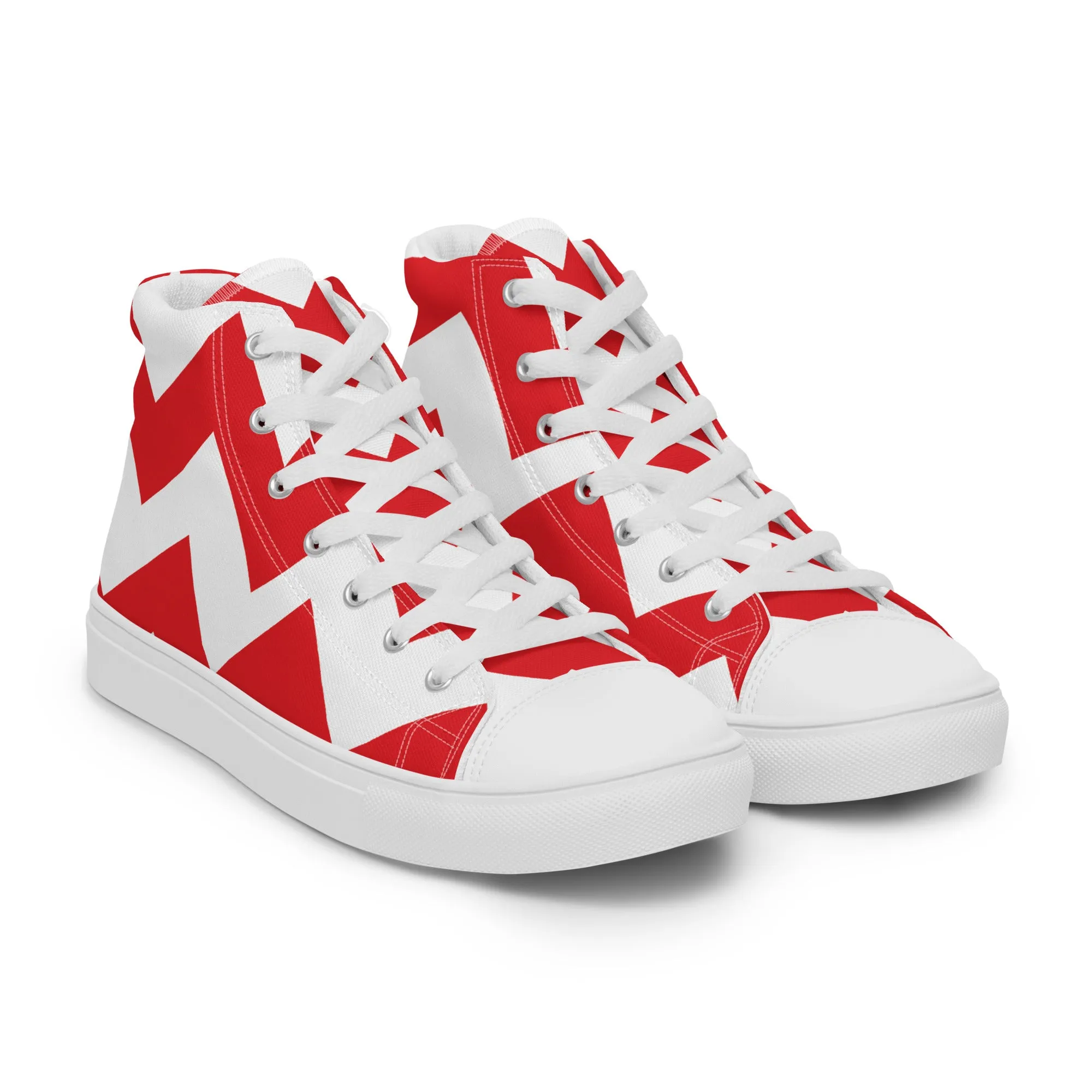 BE PATIENT Women’s High Top Canvas Shoes