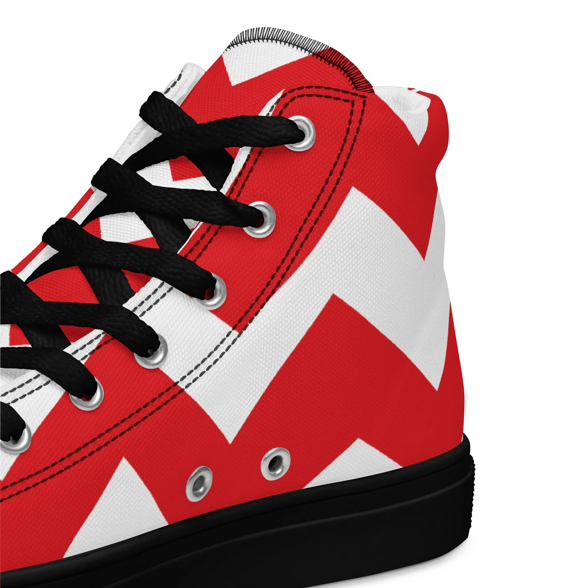 BE PATIENT Women’s High Top Canvas Shoes