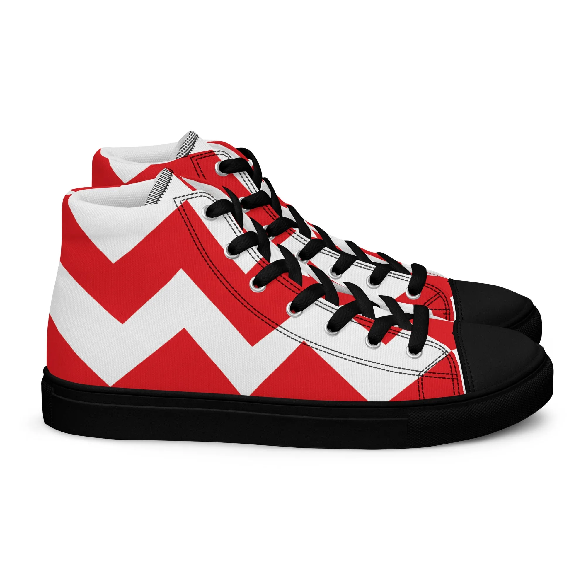 BE PATIENT Women’s High Top Canvas Shoes