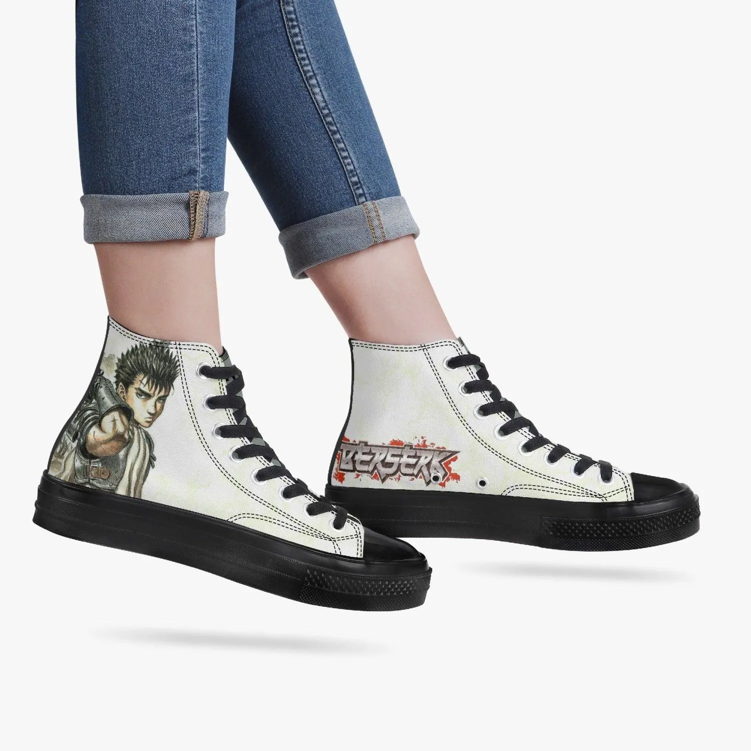 Berserk Guts A-Star High Anime Shoes