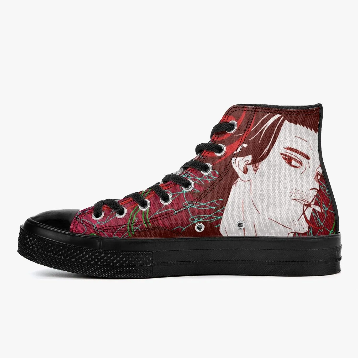 Black Clover Yami Sukehiro A-Star High Anime Shoes