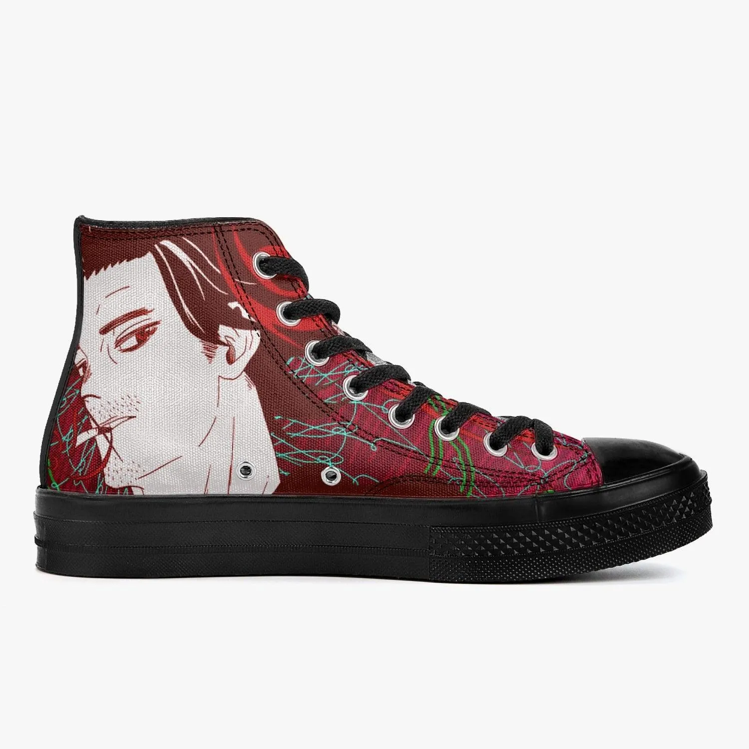 Black Clover Yami Sukehiro A-Star High Anime Shoes