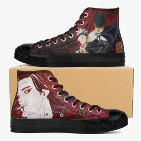 Black Clover Yami Sukehiro A-Star High Anime Shoes