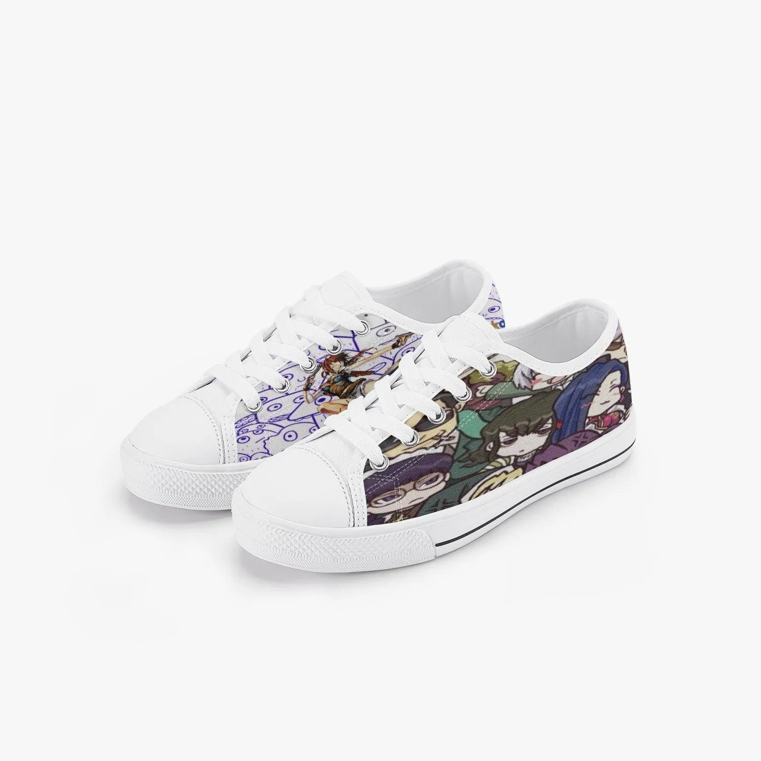 Black Lagoon Revy Kid’s A-Star Low Anime Shoes