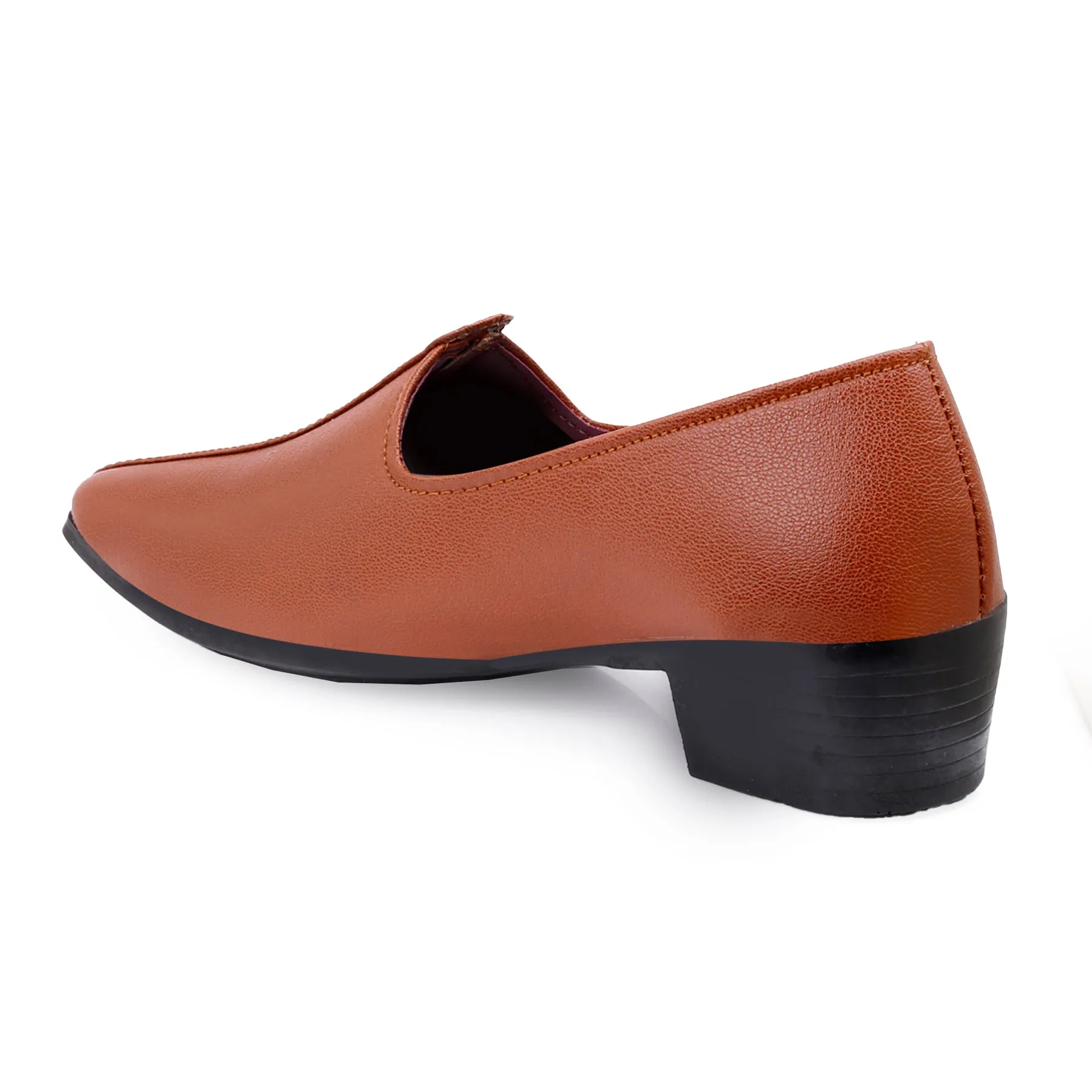 BXXY 2 Inch Height Increasing Men's Traditional Casual Punjabi Jutti