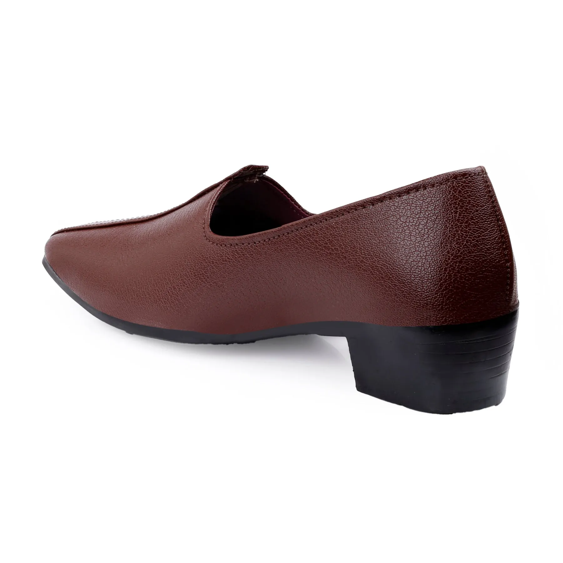 BXXY 2 Inch Height Increasing Men's Traditional Casual Punjabi Jutti