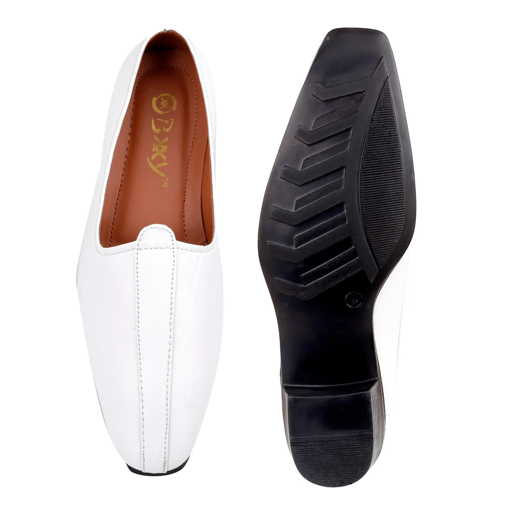 BXXY 2 Inch Height Increasing Men's Traditional Casual Punjabi Jutti