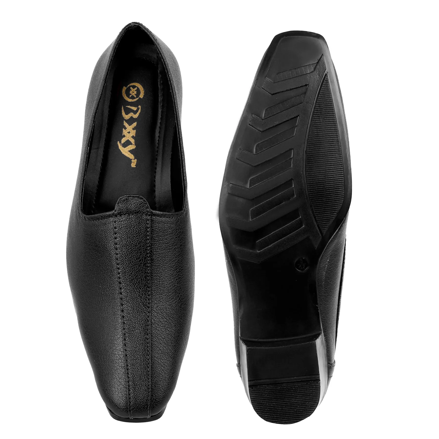 BXXY 2 Inch Height Increasing Men's Traditional Casual Punjabi Jutti