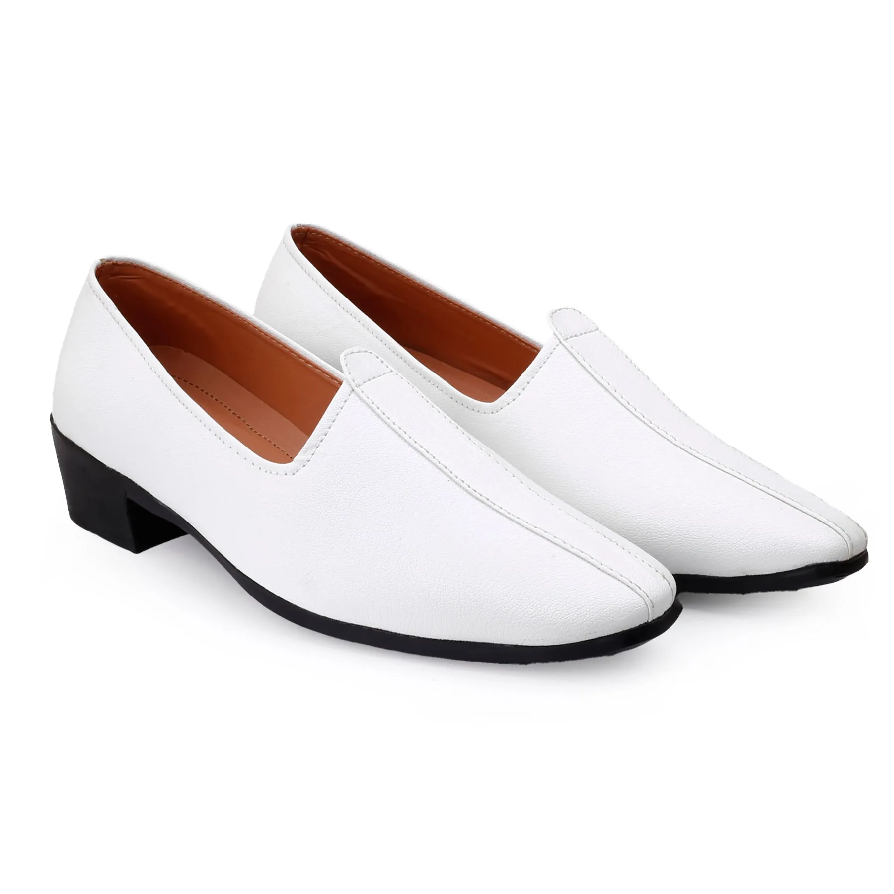 BXXY 2 Inch Height Increasing Men's Traditional Casual Punjabi Jutti