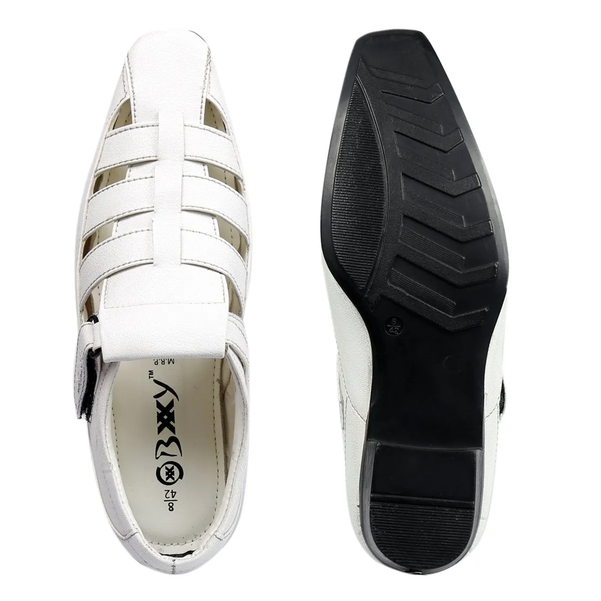 Bxxy Men's Height Increasing Formal Roman Sandals
