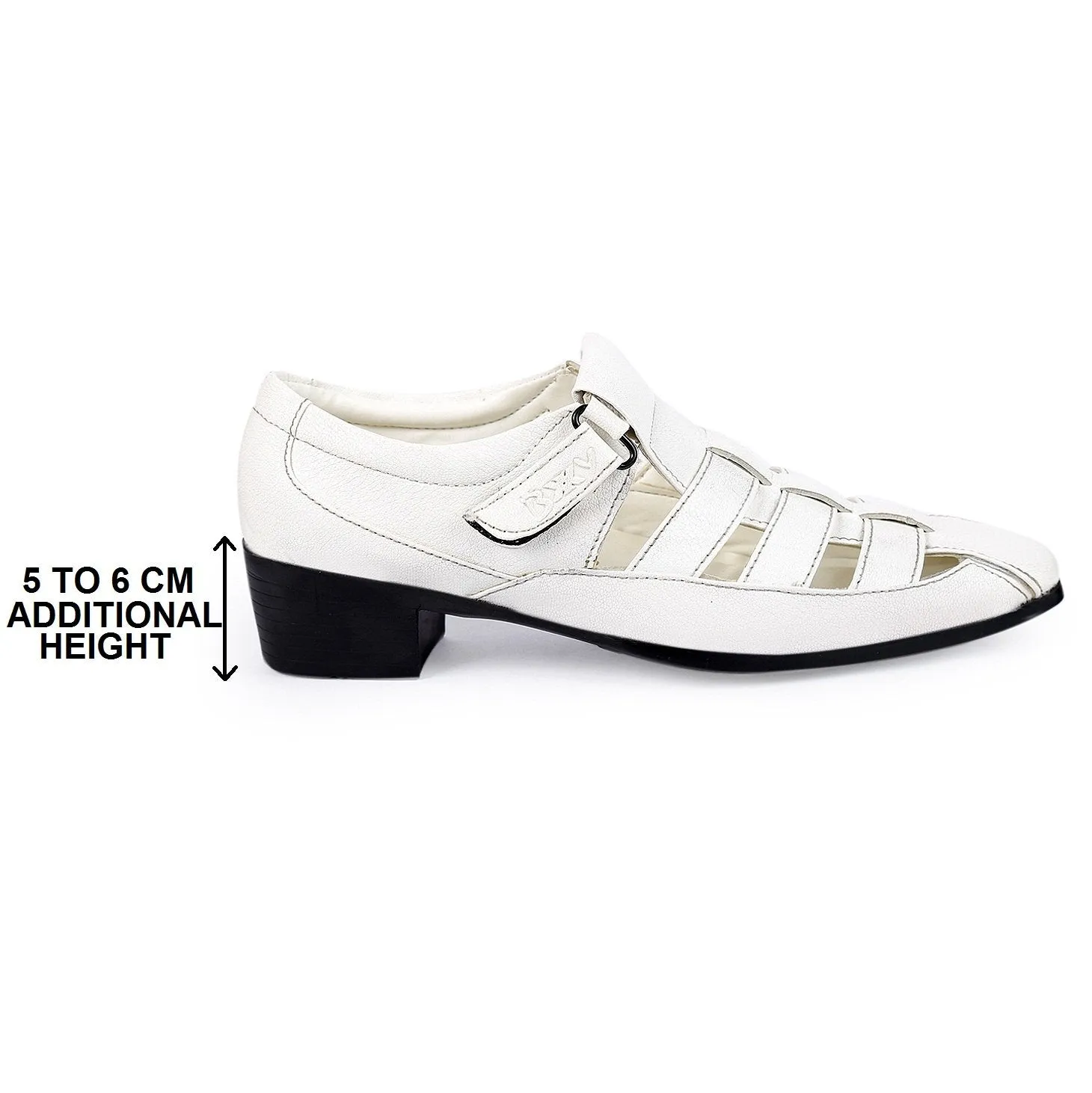 Bxxy Men's Height Increasing Formal Roman Sandals