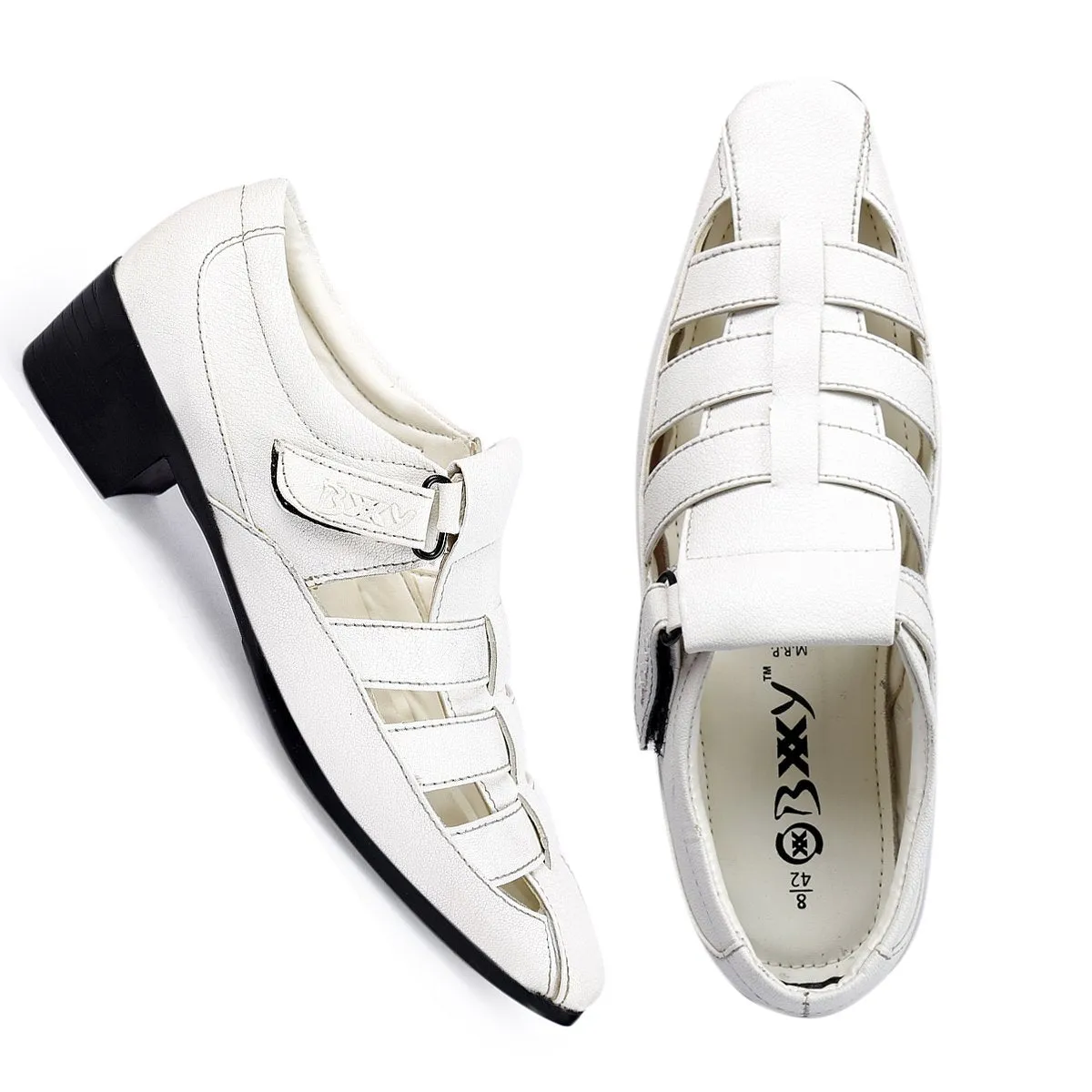 Bxxy Men's Height Increasing Formal Roman Sandals