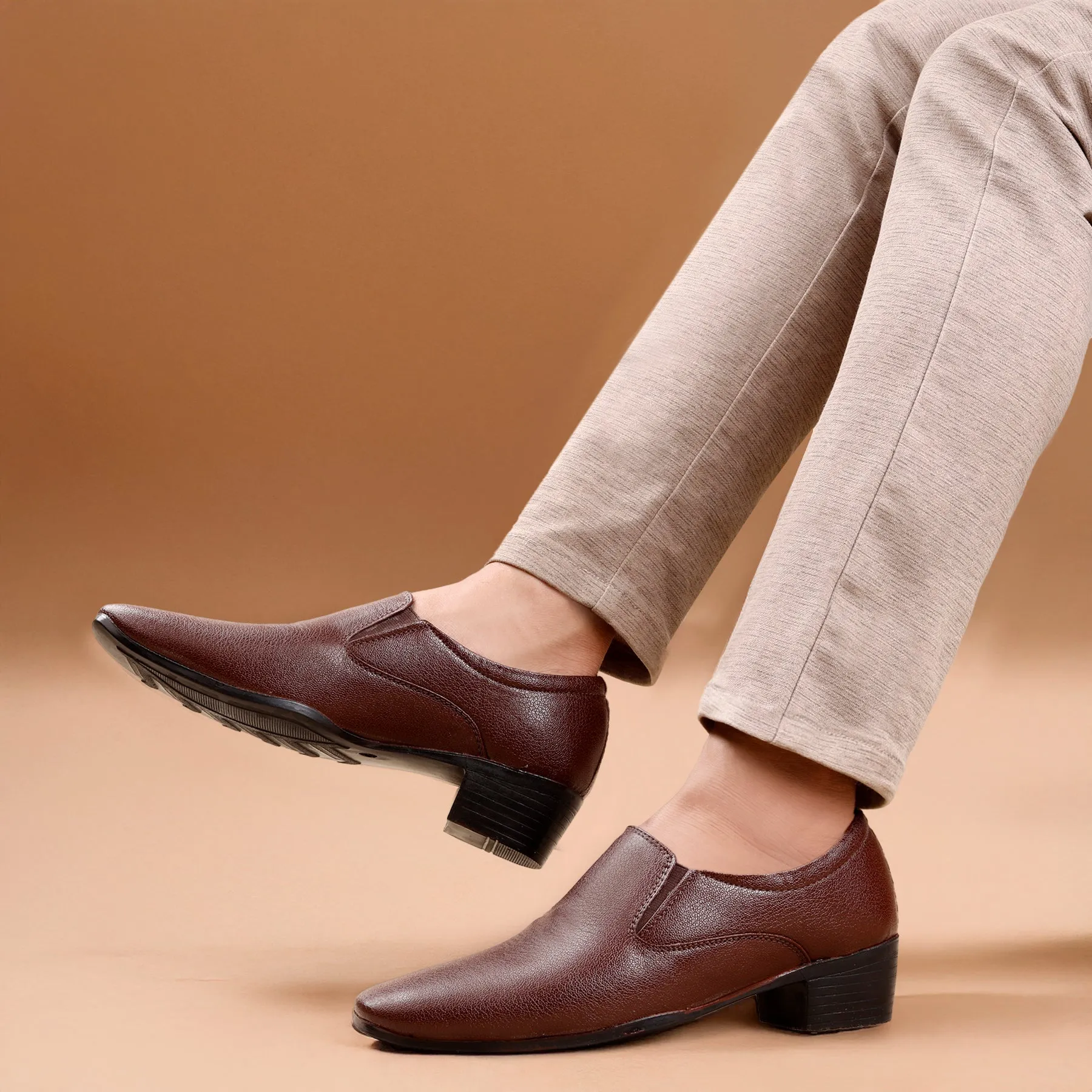 Bxxy's Height Increasing Elevator Slip-on Formal Shoes for Men (Copy)