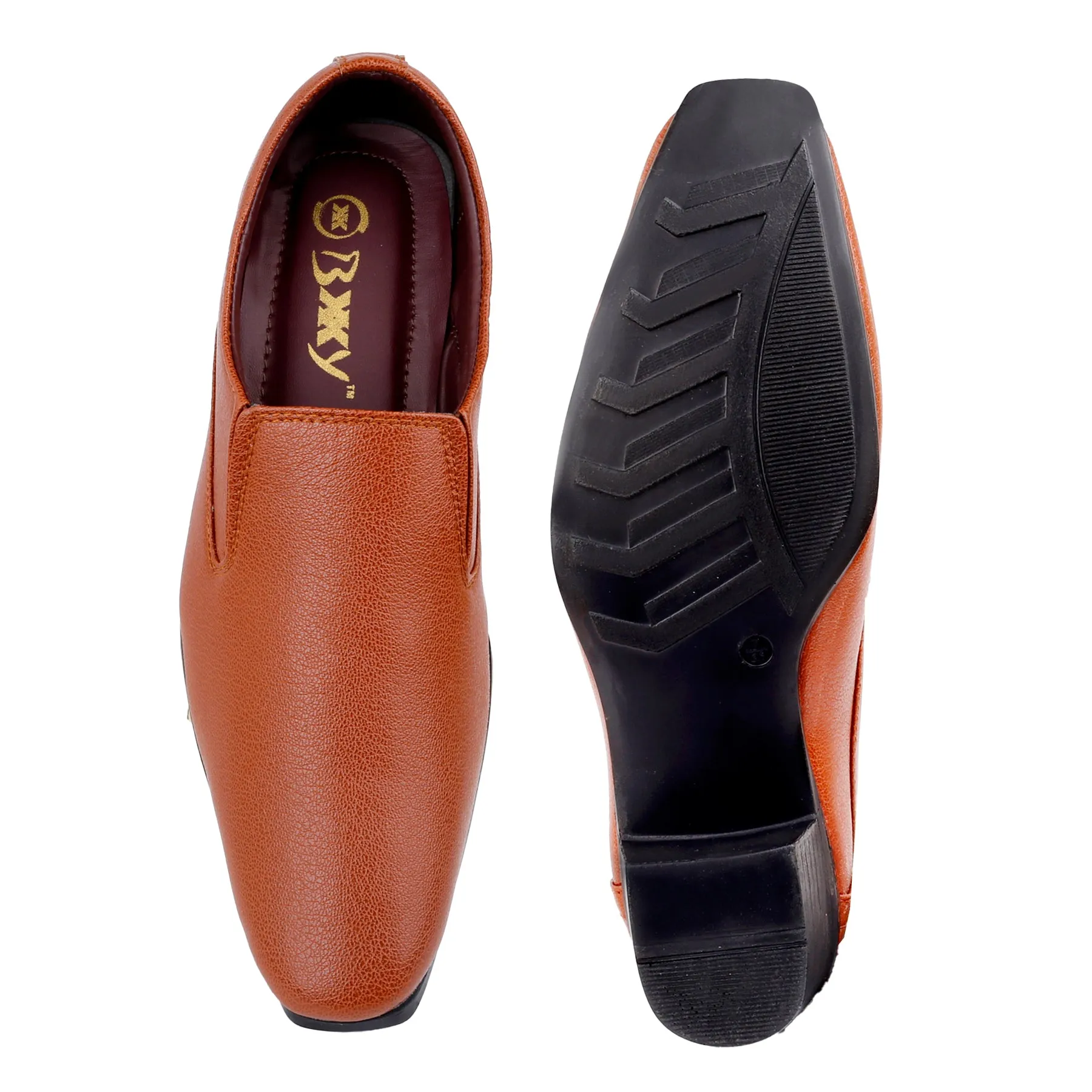 Bxxy's Height Increasing Elevator Slip-on Formal Shoes for Men (Copy)