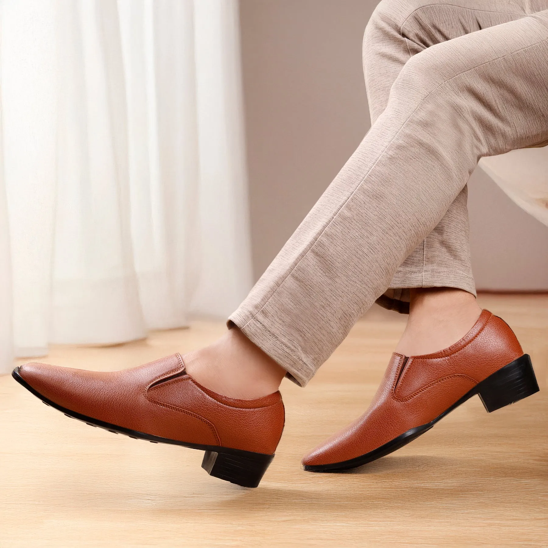 Bxxy's Height Increasing Elevator Slip-on Formal Shoes for Men (Copy)