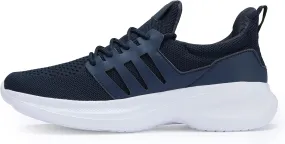Casbeam Mens Running Shoes Comfortable Lightweight Breathable Walking Shoes Lace-up Shoes Mesh Workout Casual Sports Shoes