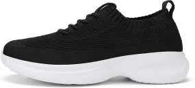 Casbeam Mens Running Shoes Comfortable Lightweight Breathable Walking Shoes Lace-up Shoes Mesh Workout Casual Sports Shoes