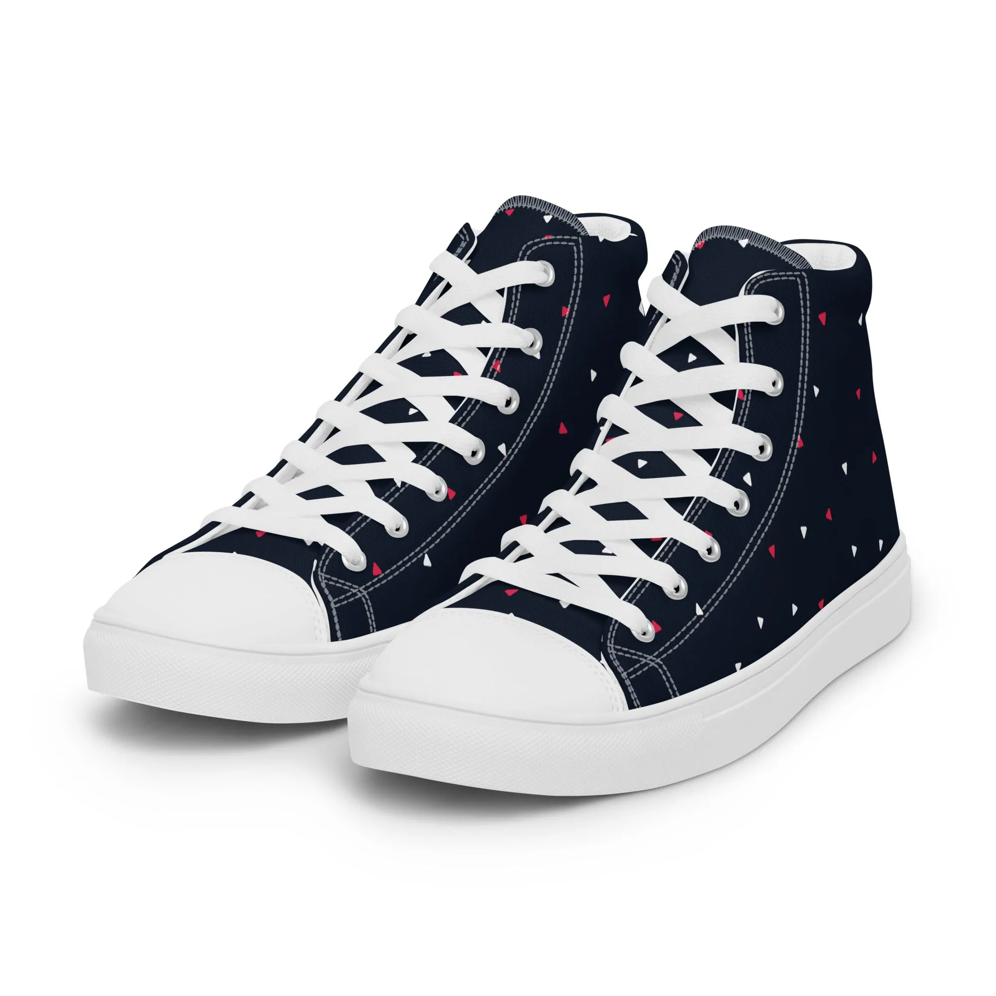 CELEBRATE GOOD TIMES Women’s High Top Canvas Shoes