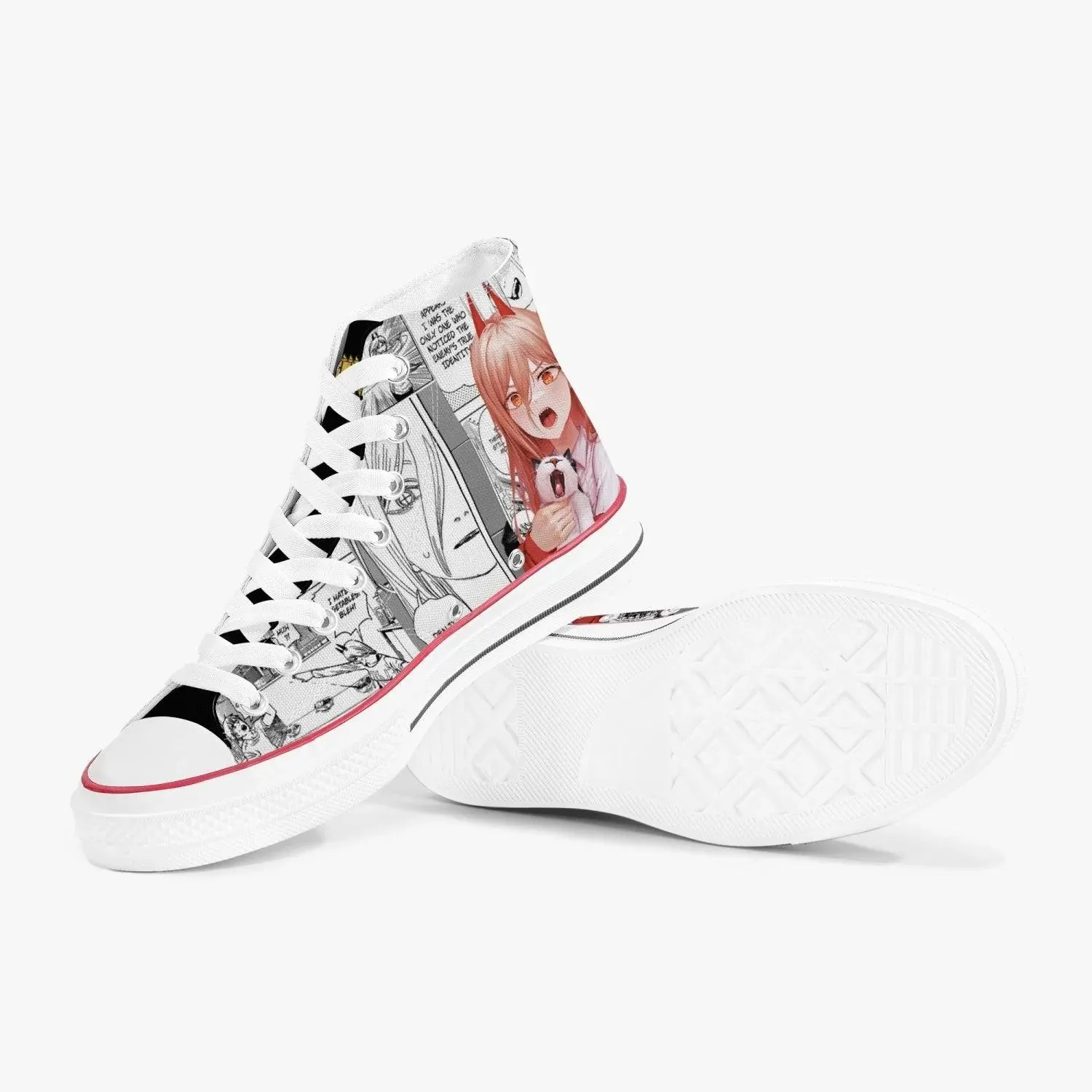 Chainsaw Man Power A-Star High Anime Shoes